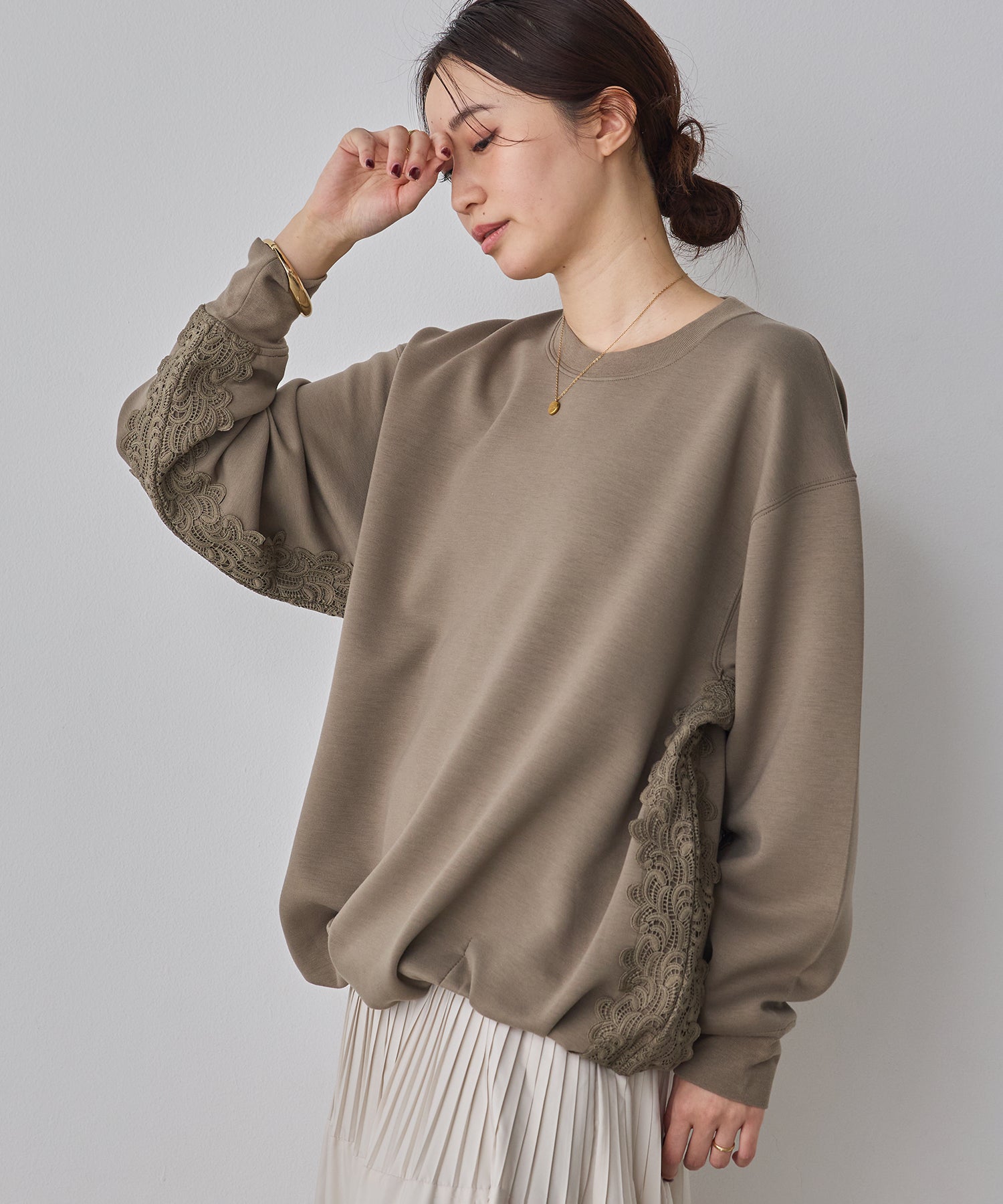 ライトダンボール サイドレースドッキングトップス