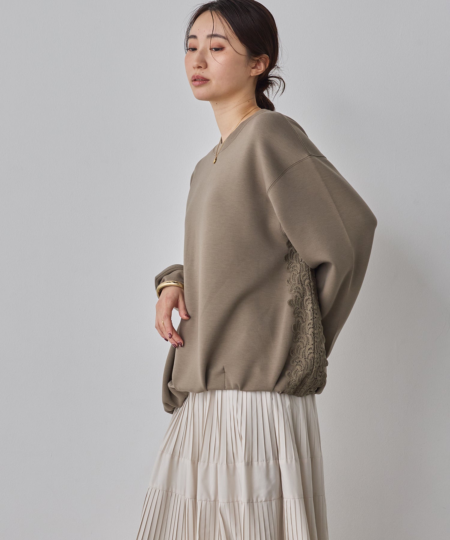 ライトダンボール サイドレースドッキングトップス