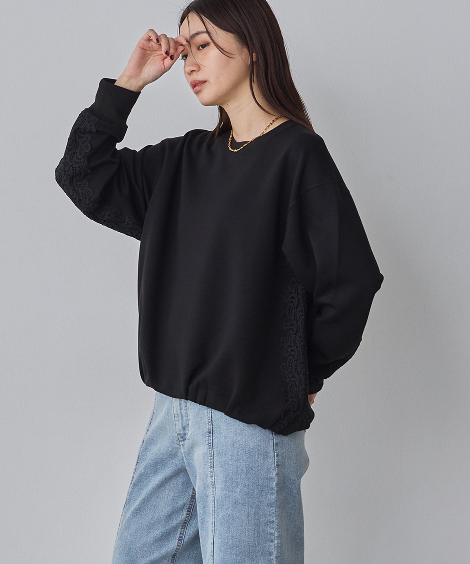 ライトダンボール サイドレースドッキングトップス