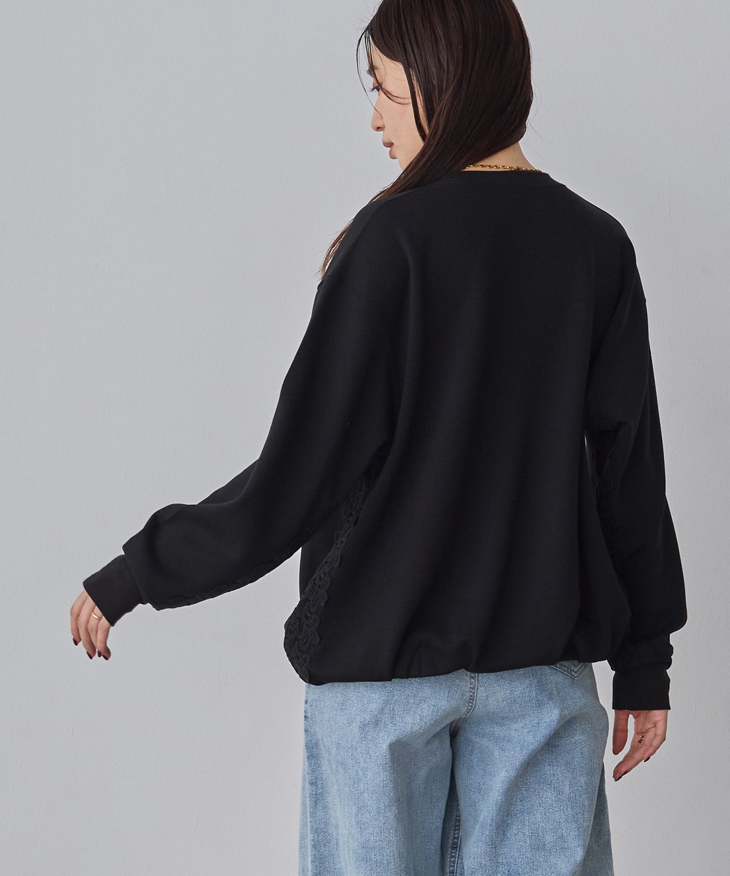 ライトダンボール サイドレースドッキングトップス