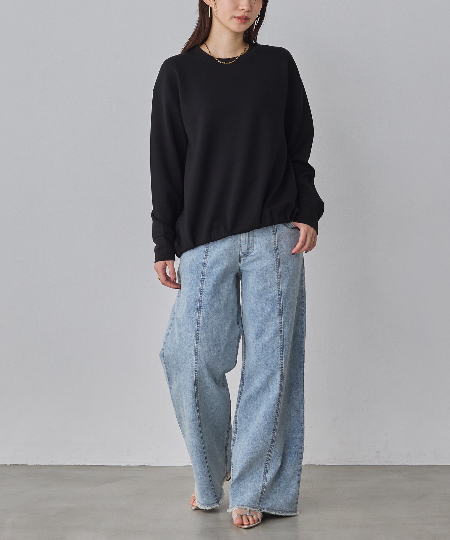 ライトダンボール サイドレースドッキングトップス