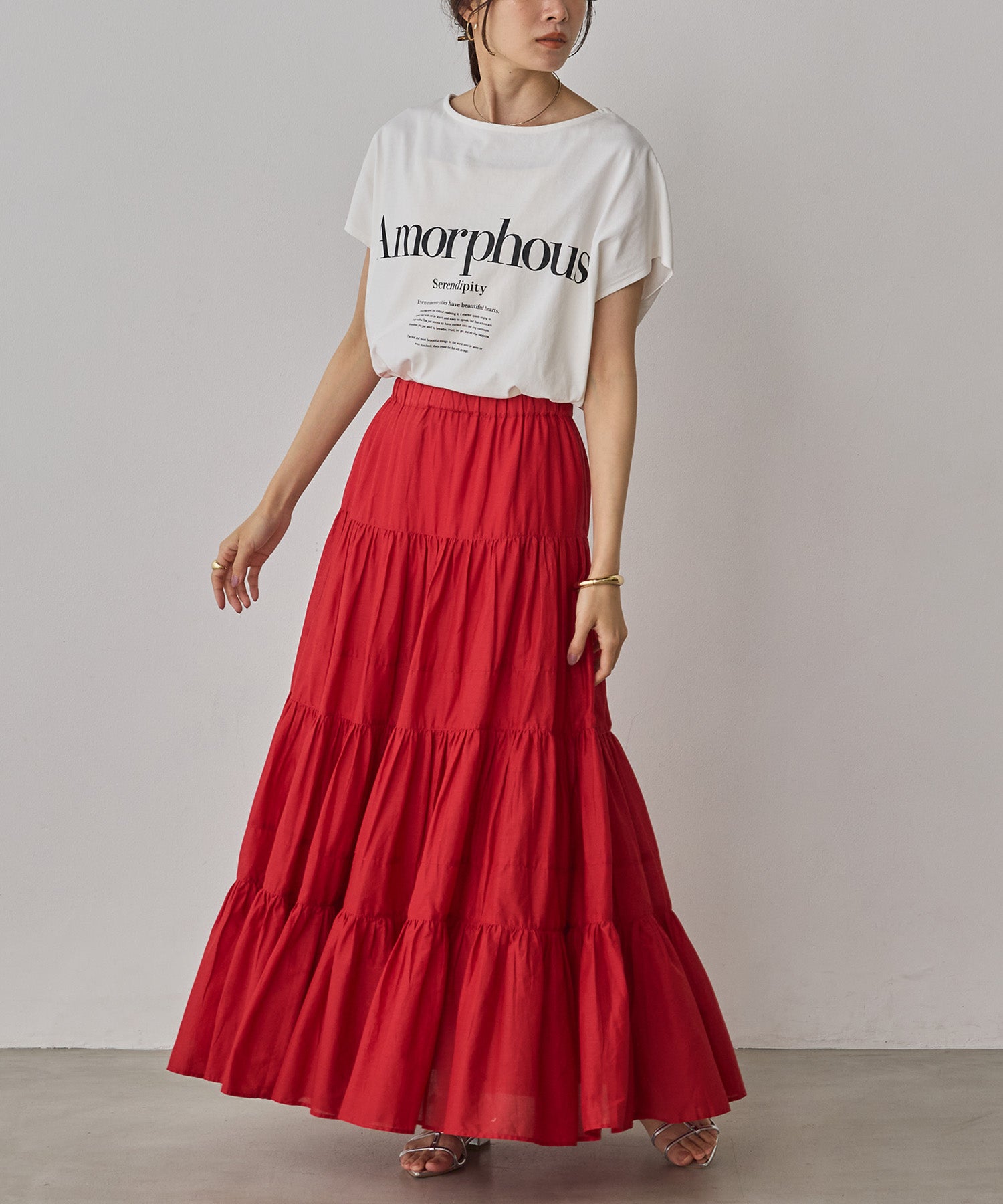 2WAY FRENCH OVERSIZED LOGO T-SHIRT