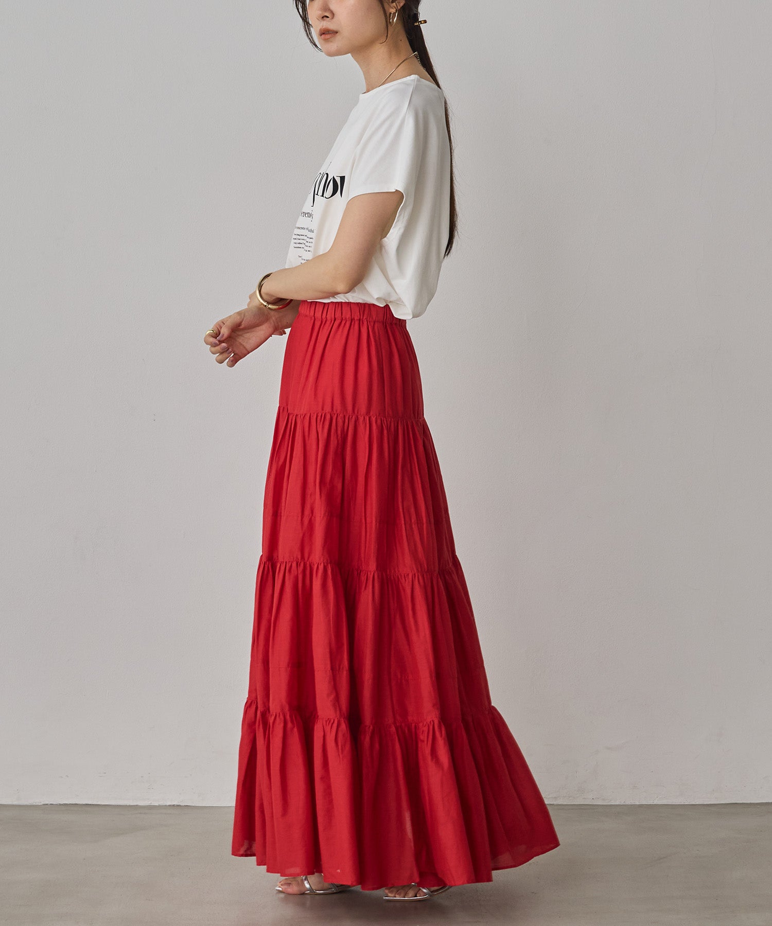 2WAY FRENCH OVERSIZED LOGO T-SHIRT