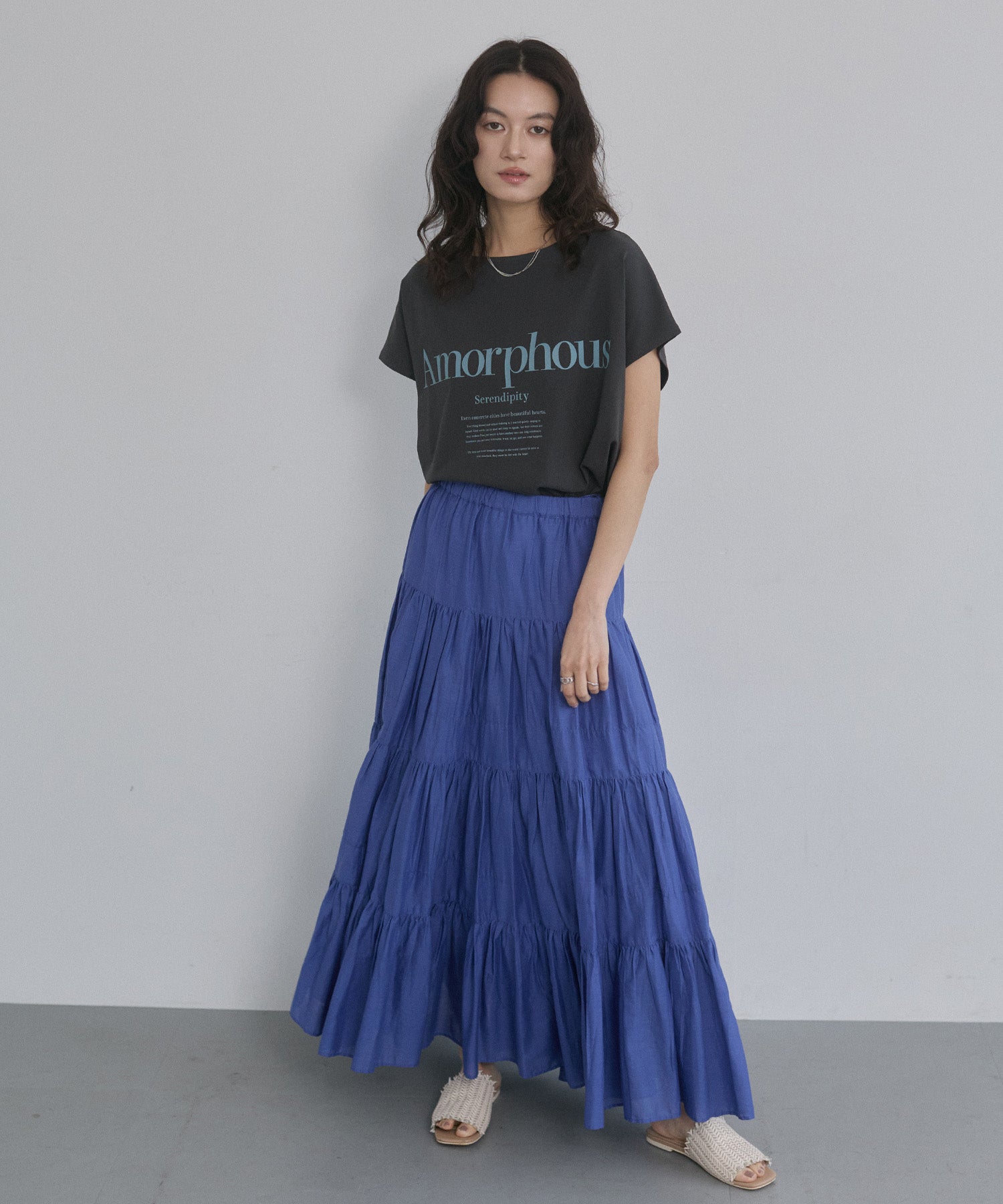 2WAY FRENCH OVERSIZED LOGO T-SHIRT