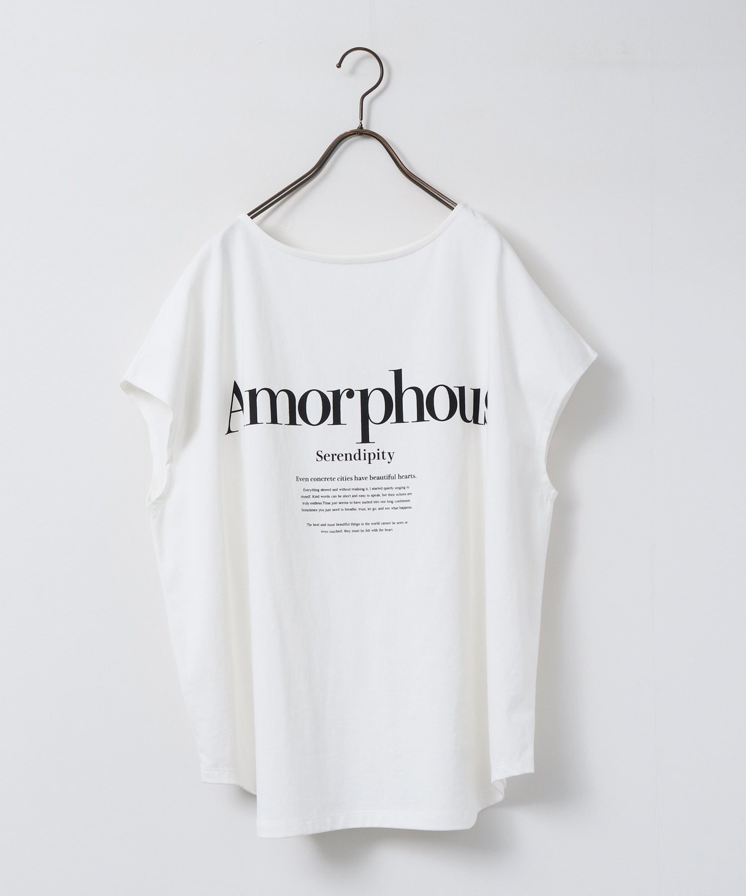2WAY FRENCH OVERSIZED LOGO T-SHIRT