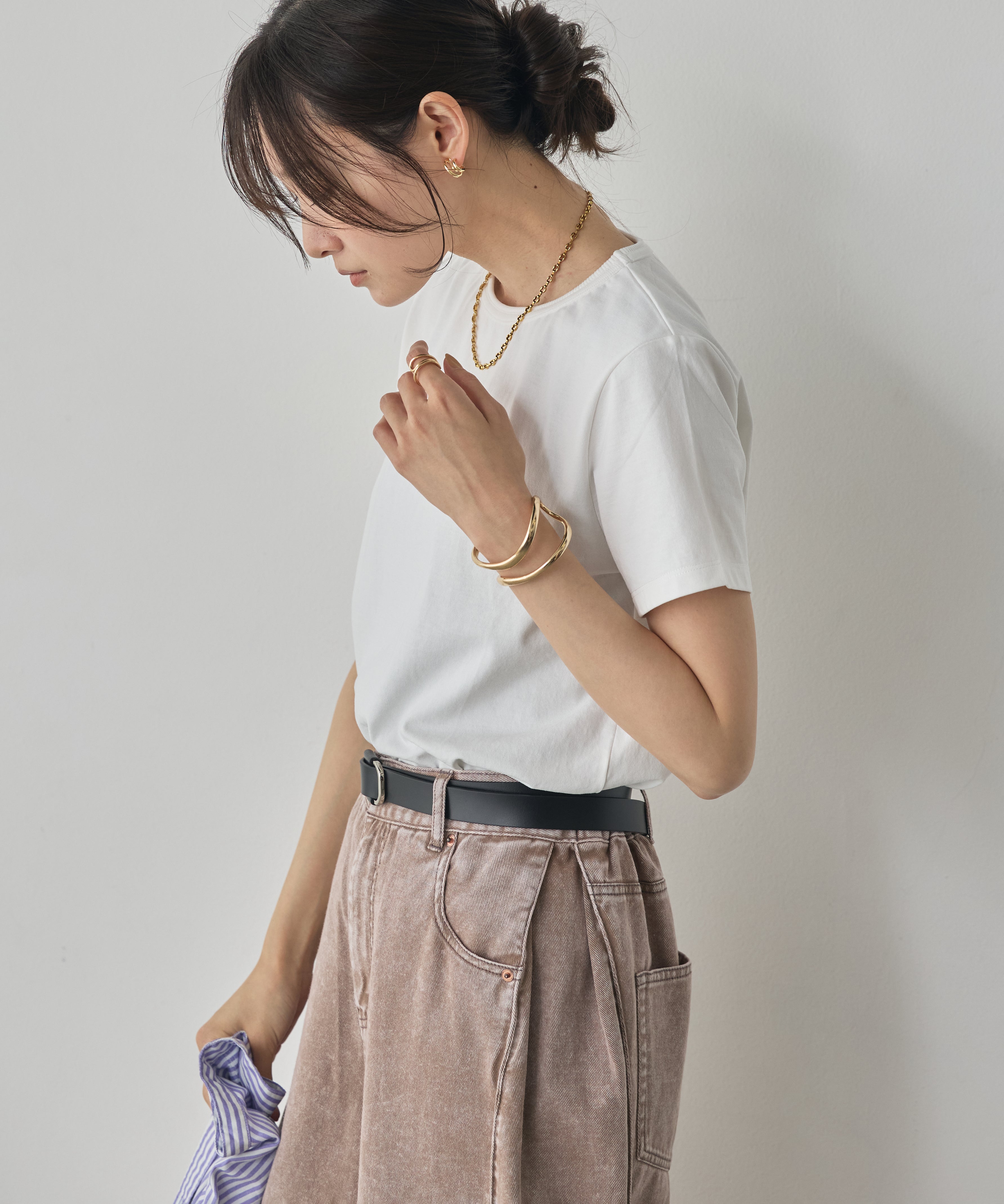 USA COTTON BASIC T-SHIRT