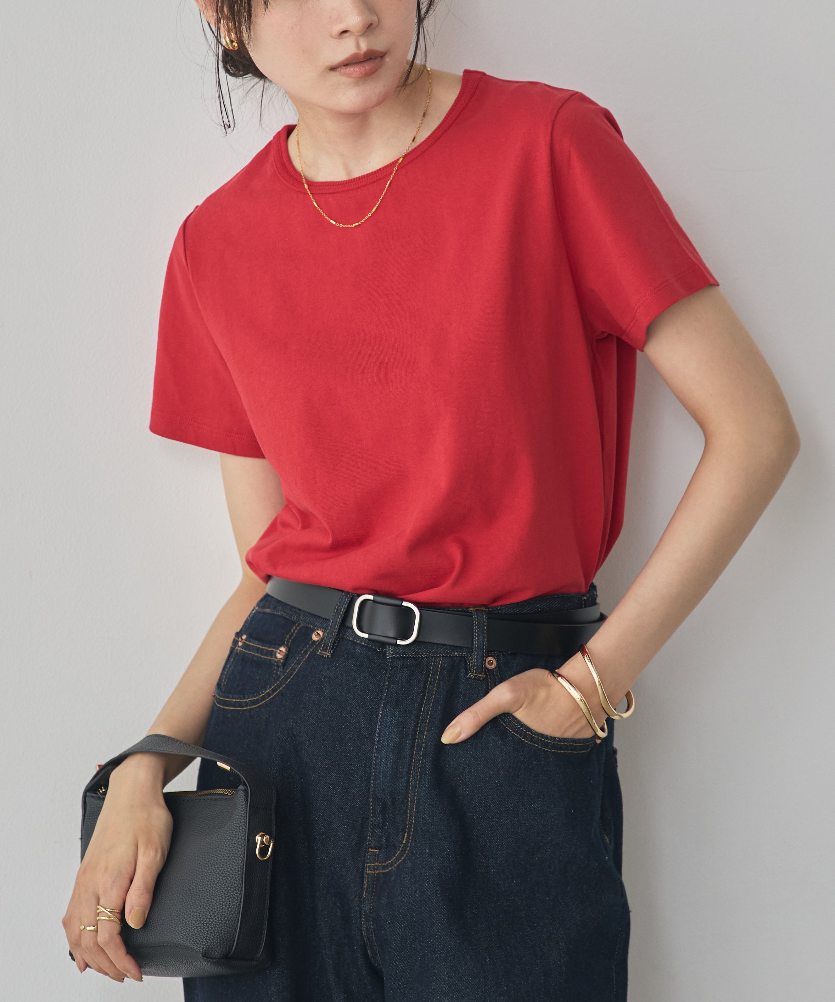 USA COTTON BASIC T-SHIRT