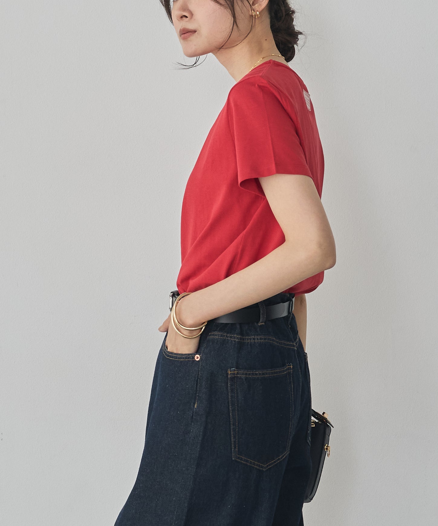 USA COTTON BASIC T-SHIRT