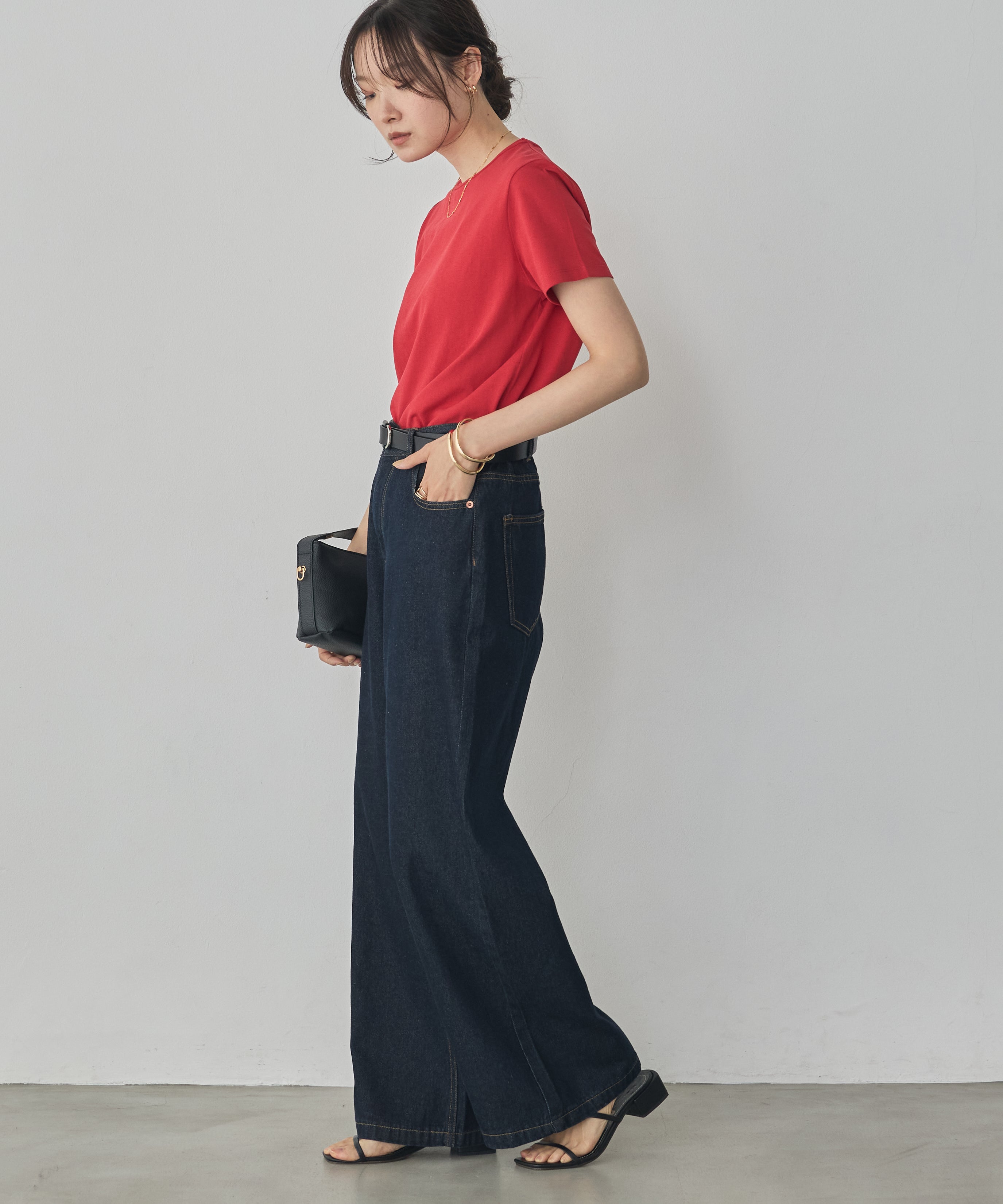 USA COTTON BASIC T-SHIRT
