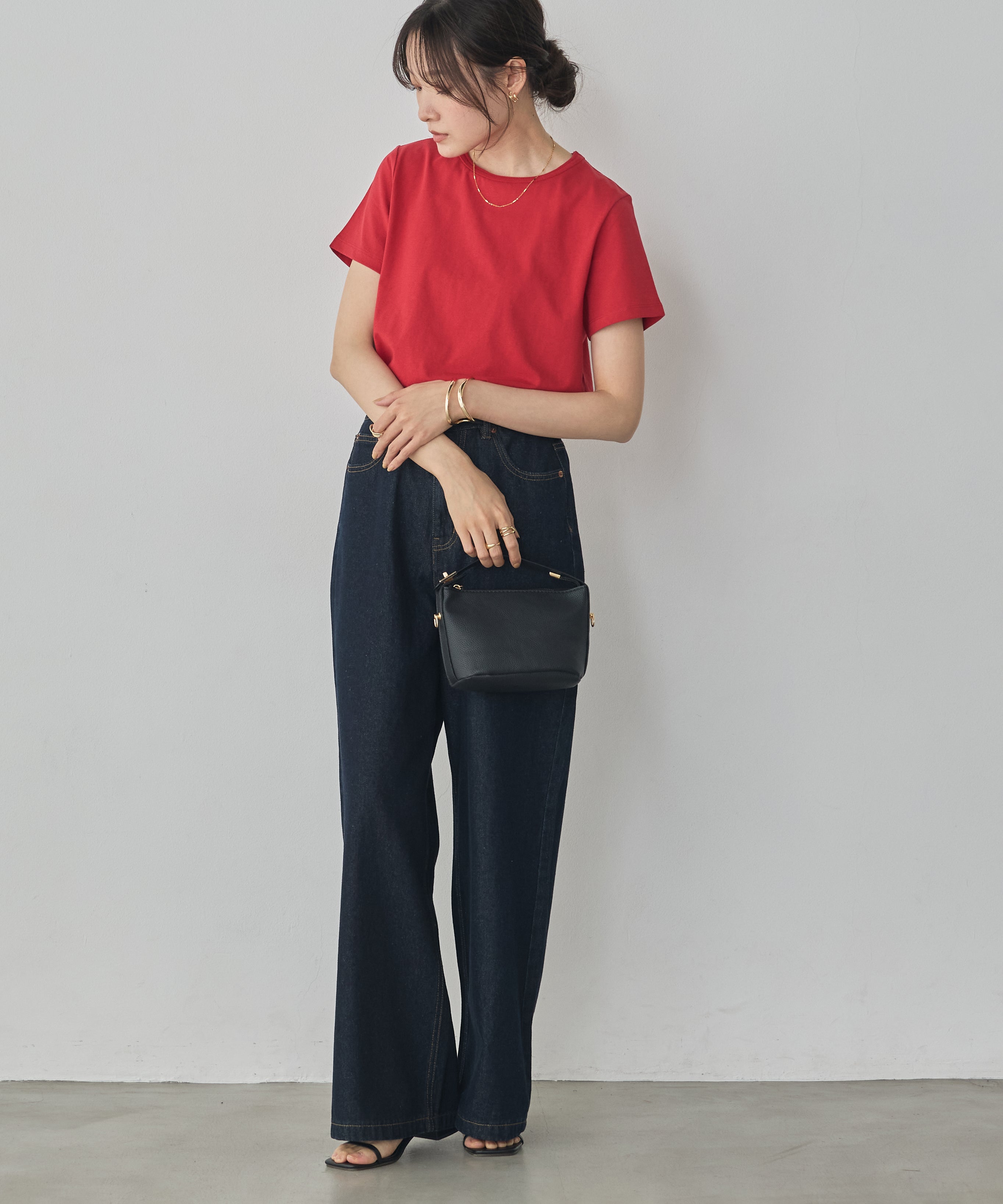 USA COTTON BASIC T-SHIRT