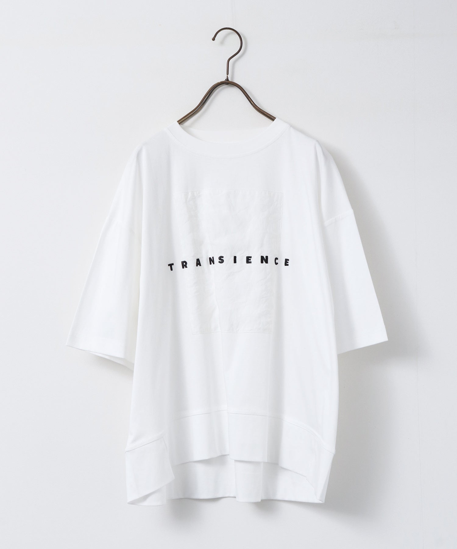 COMPACT SMOOTH EMBROIDERED LOGO T-SHIRT