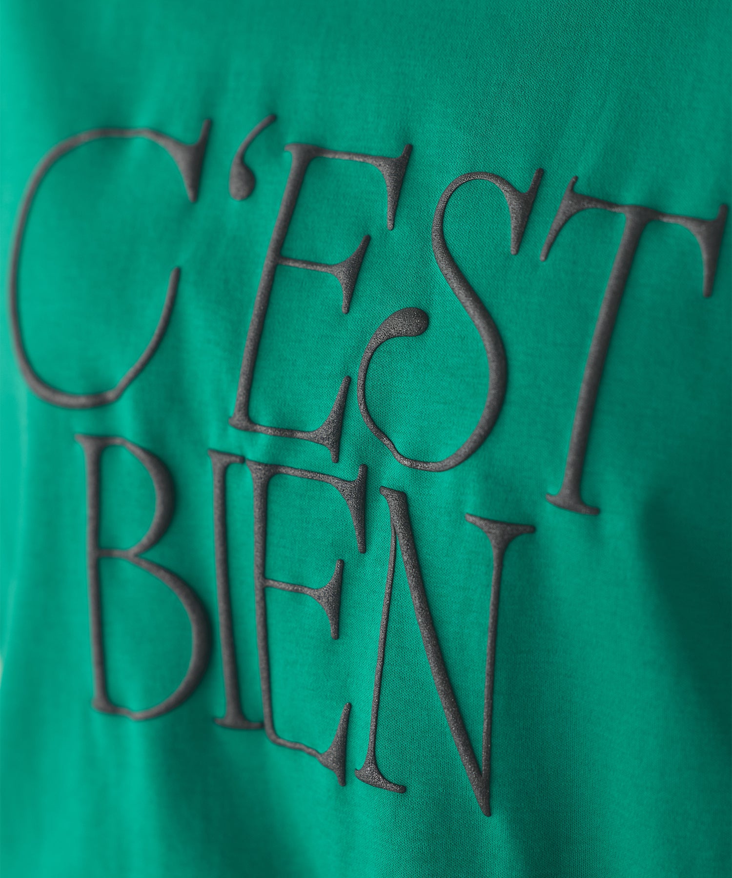 3D GLITTER LOGO T-SHIRT