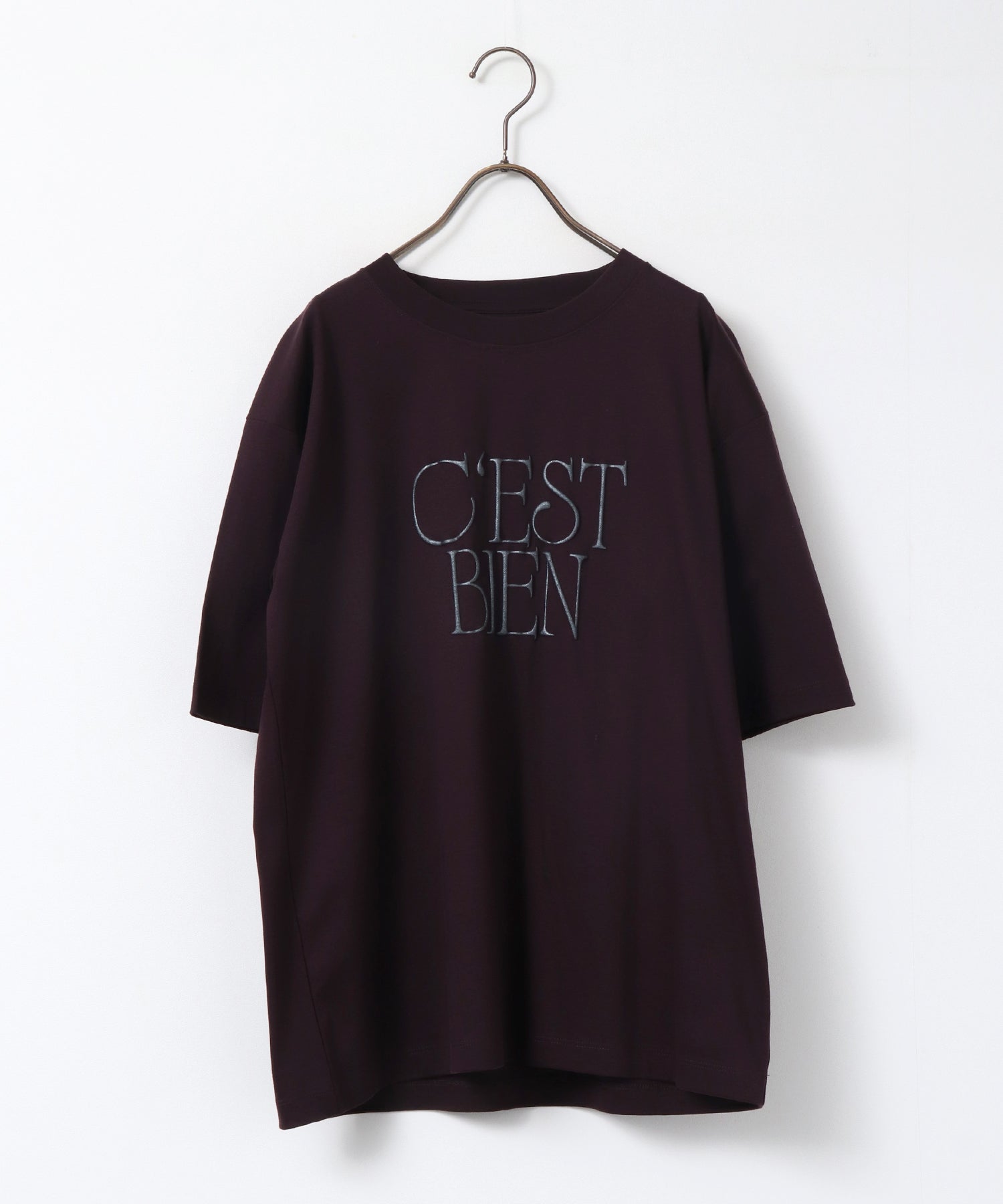 3D GLITTER LOGO T-SHIRT