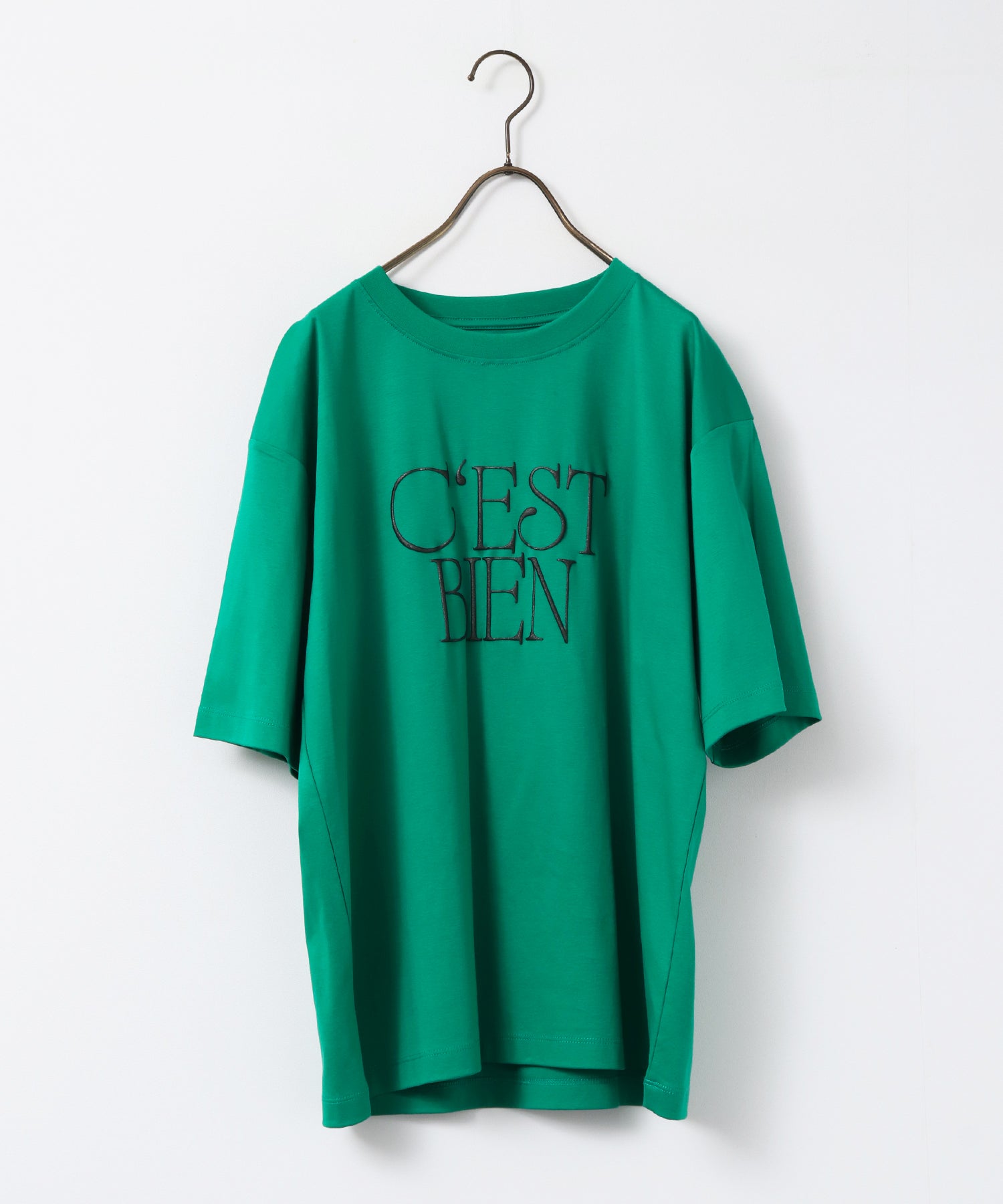 3D GLITTER LOGO T-SHIRT