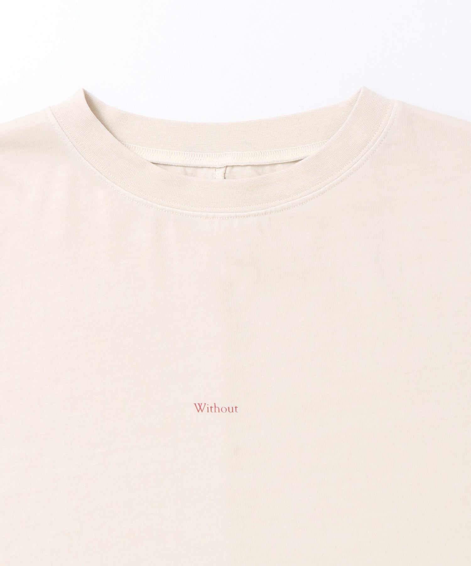 WIDE SHORT LOGO T-SHIRT