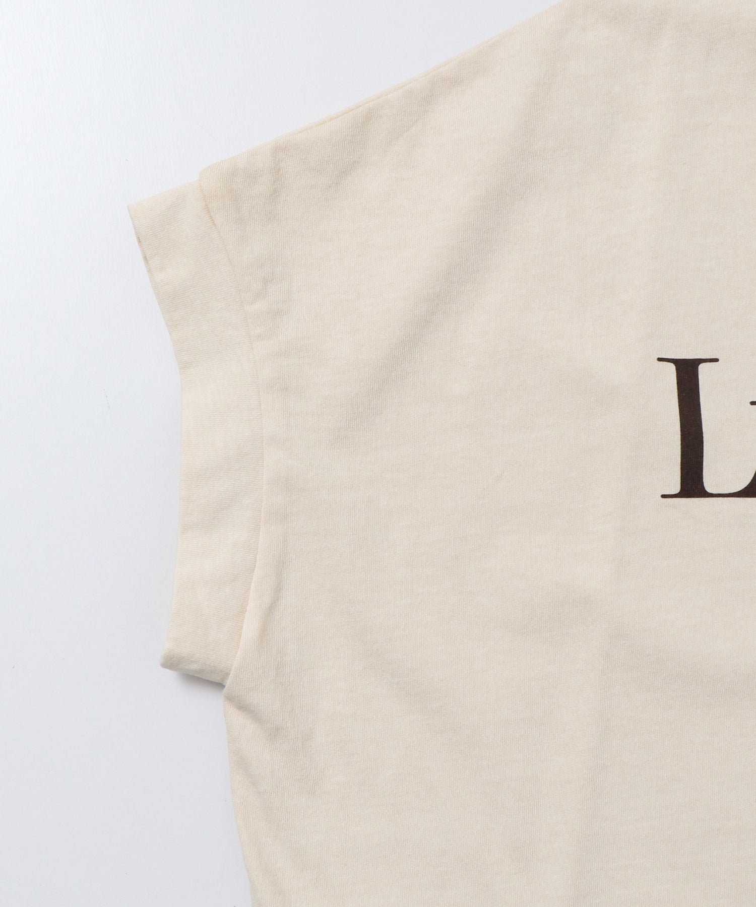 YARN-DYED PIGMENT LOGO T-SHIRT