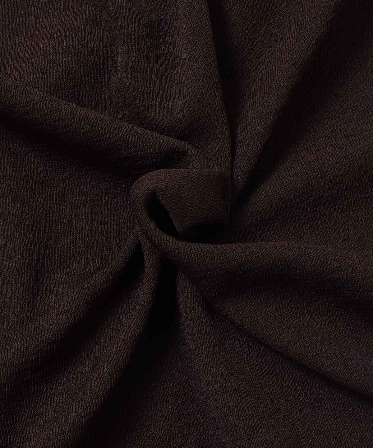 SHEER WAFFLE TOP WITH SUBTLE COLOUR-BLOCKED STITCHING