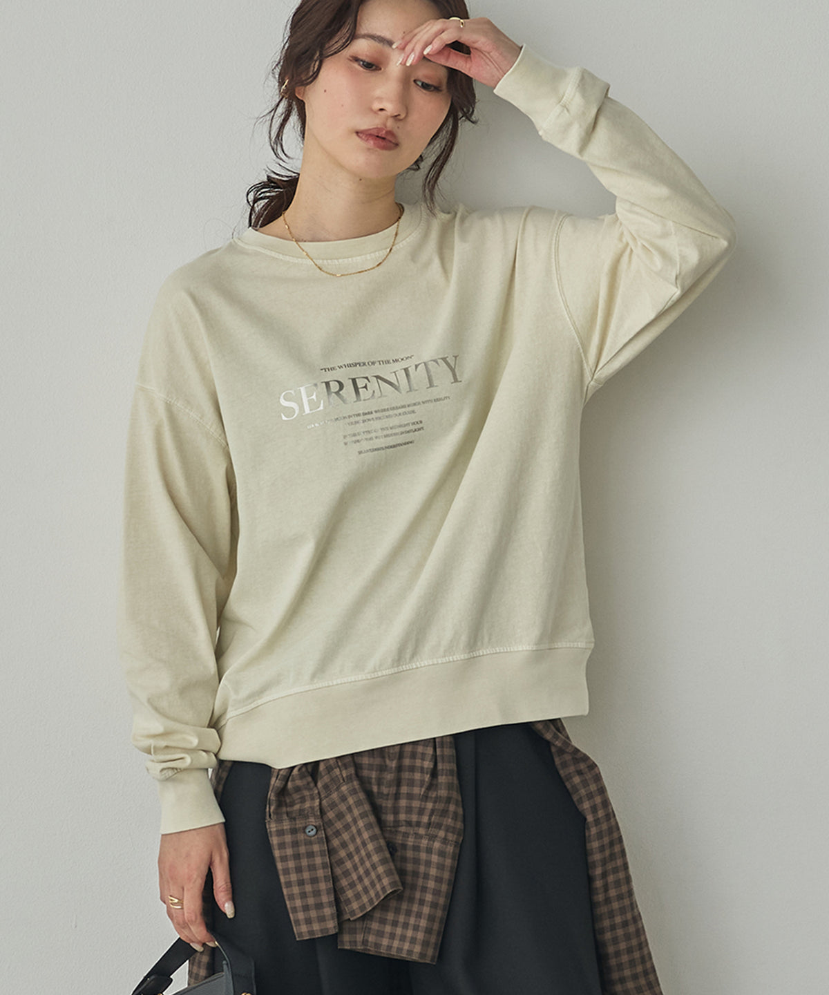 VINTAGE-STYLE FOIL PRINT TOPS