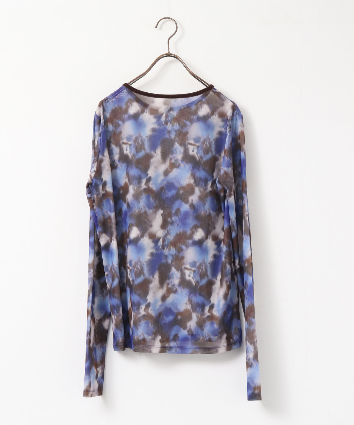 POWER NET NUANCE-PRINT TOP