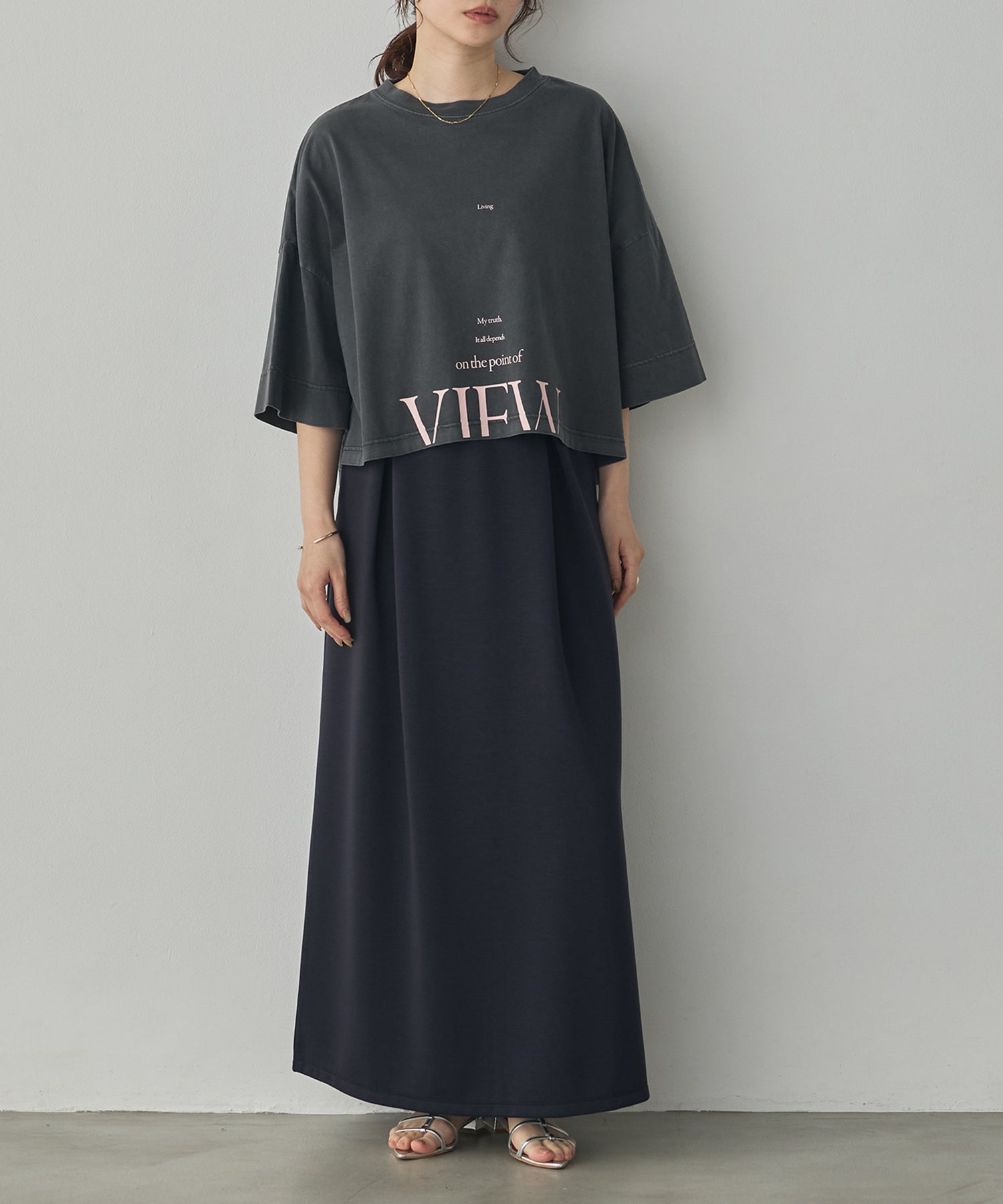 WIDE-FIT SHORT-SLEEVED LOGO T-SHIRT