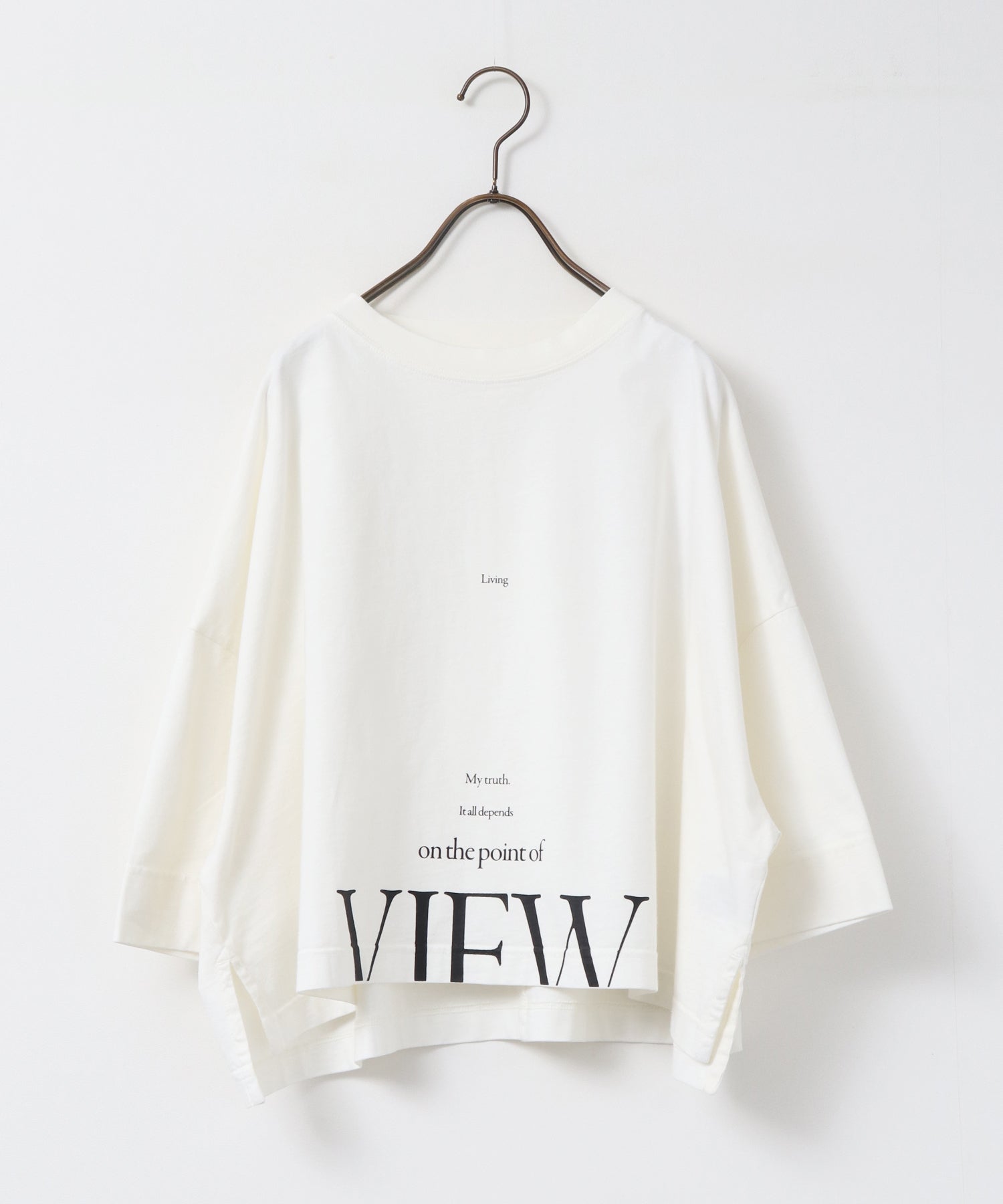 WIDE-FIT SHORT-SLEEVED LOGO T-SHIRT