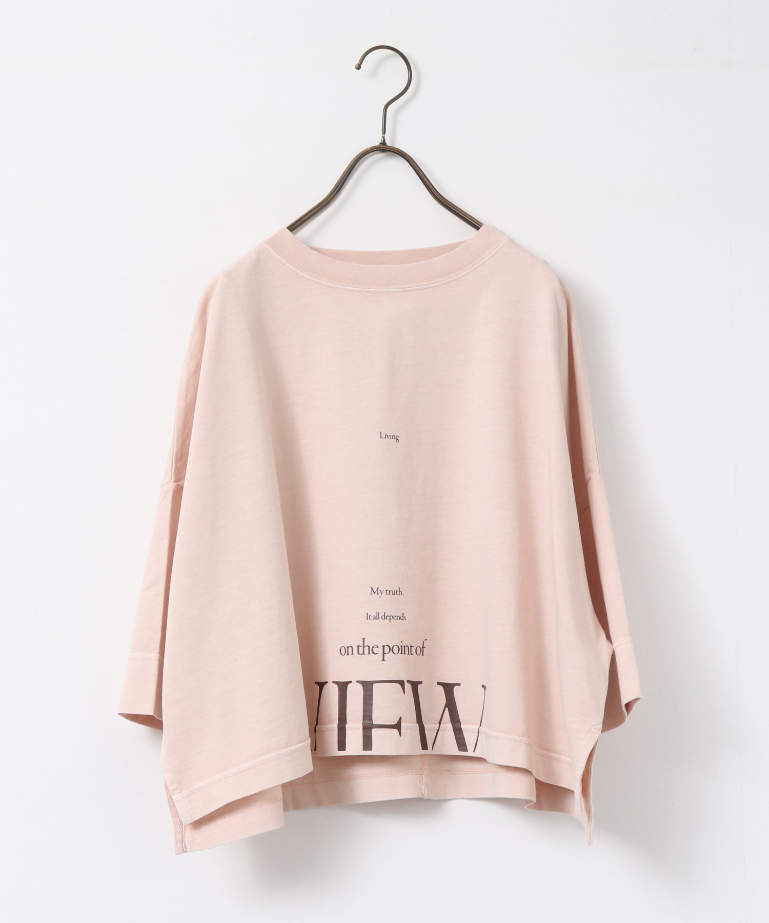 WIDE-FIT SHORT-SLEEVED LOGO T-SHIRT