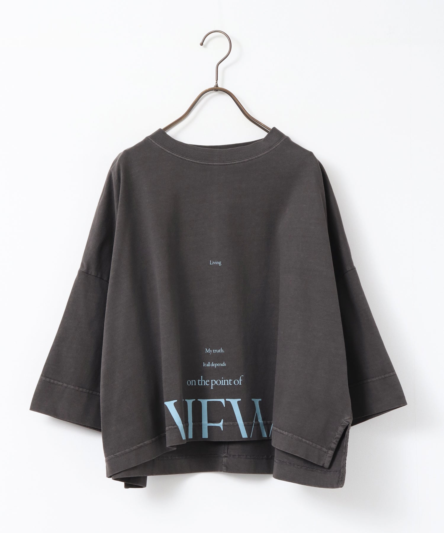 WIDE-FIT SHORT-SLEEVED LOGO T-SHIRT