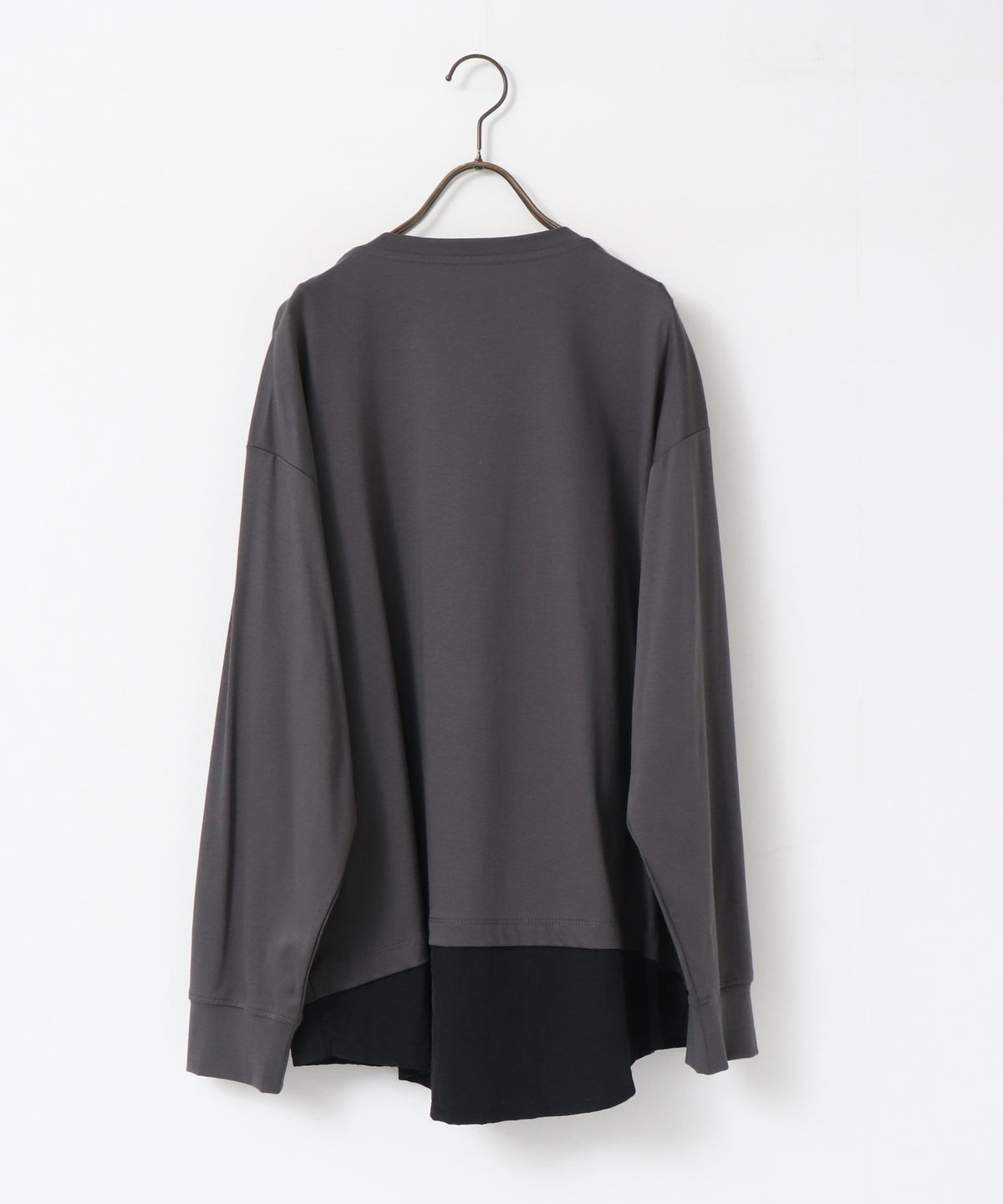 BONDED TRENCH COATSHIRT-STYLE LAYERED TOPS
