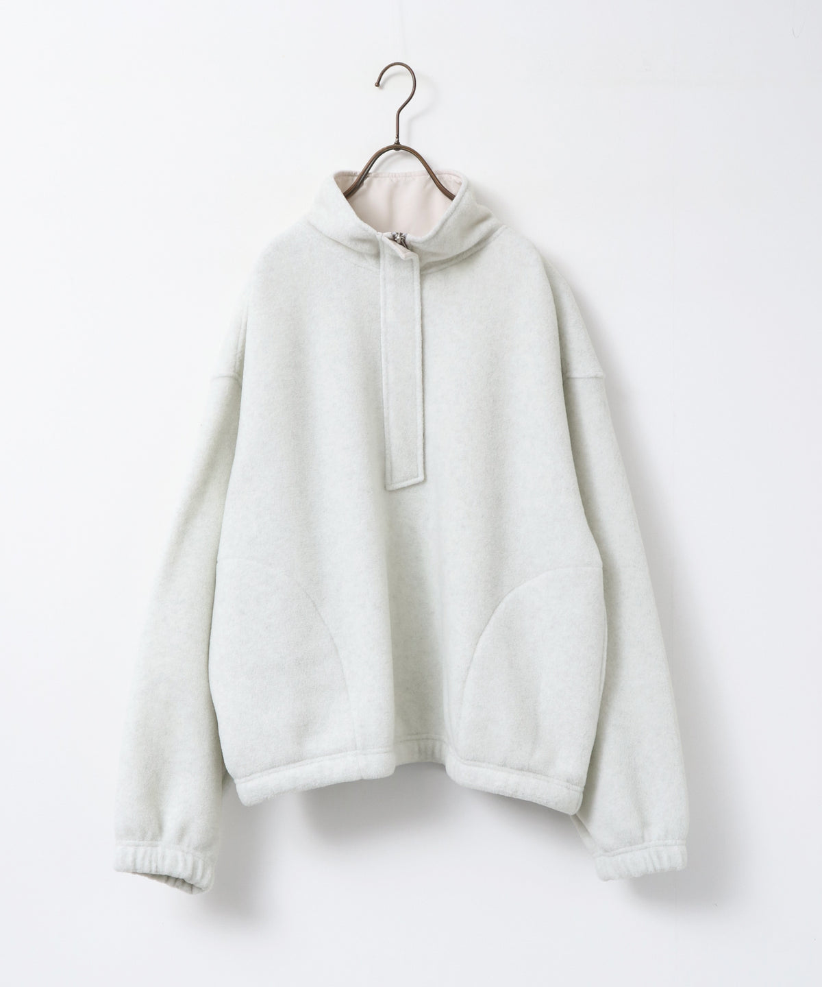 BOUCLÉ-CUT ANORAK TOPS