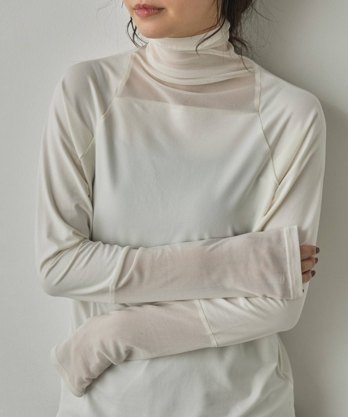 SOFT AND STRETCHY CUT-AND-SEW POWER-NET TOPS