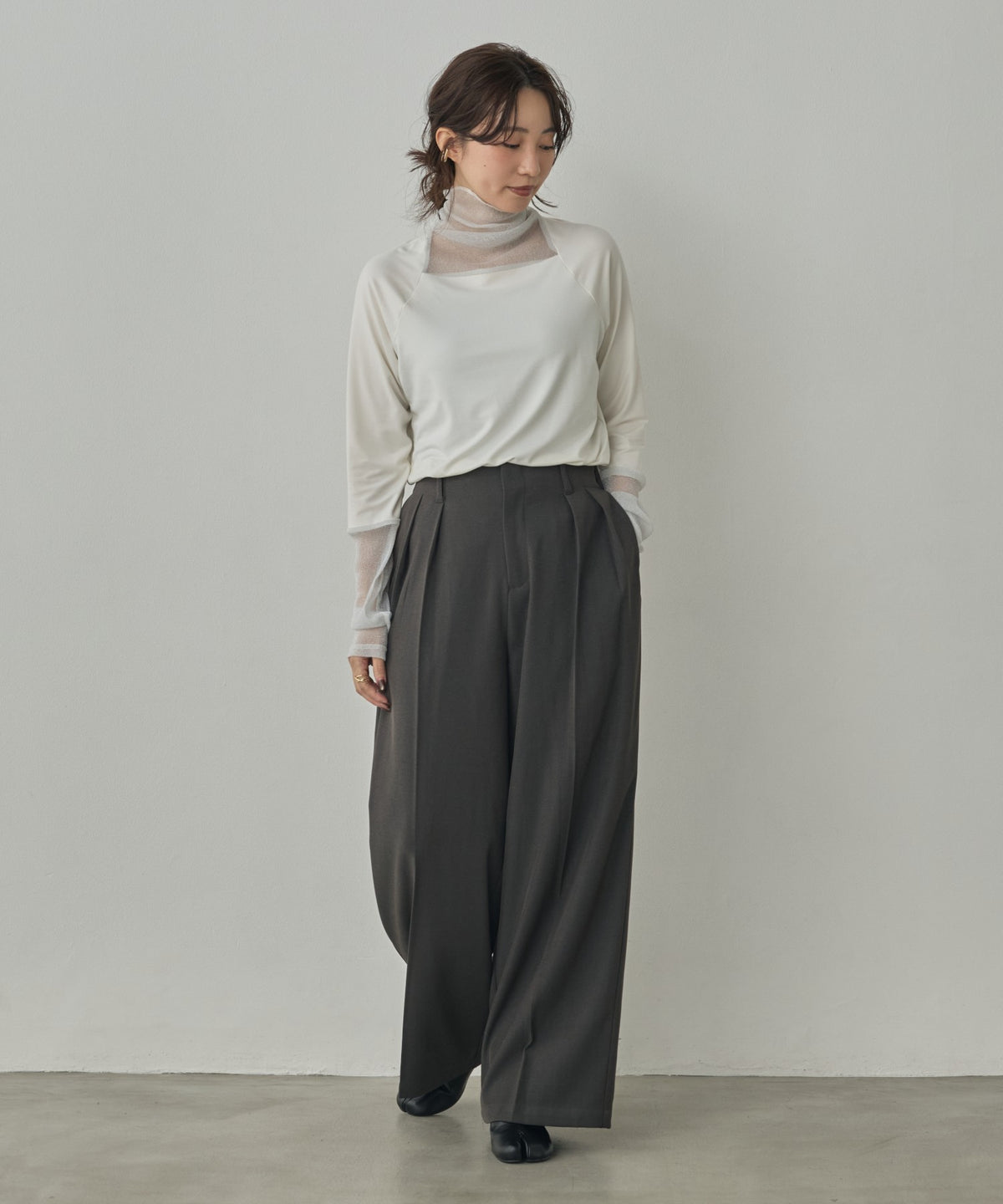 SOFT AND STRETCHY CUT-AND-SEW POWER-NET TOPS