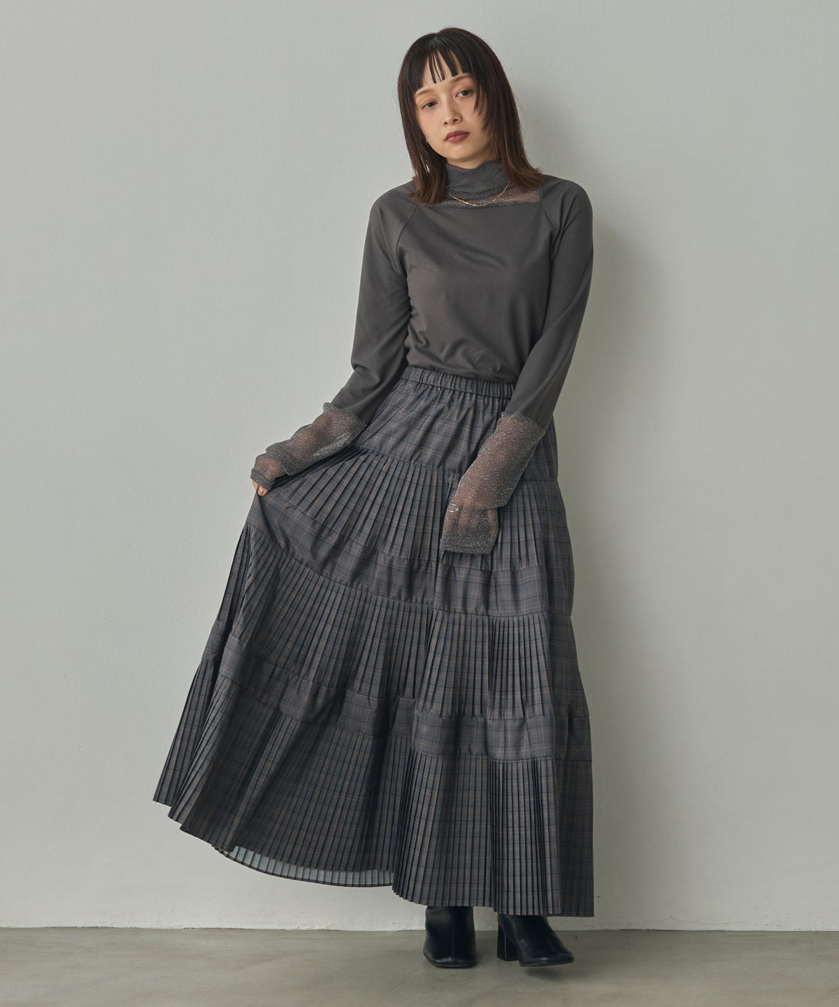 SOFT AND STRETCHY CUT-AND-SEW POWER-NET TOPS
