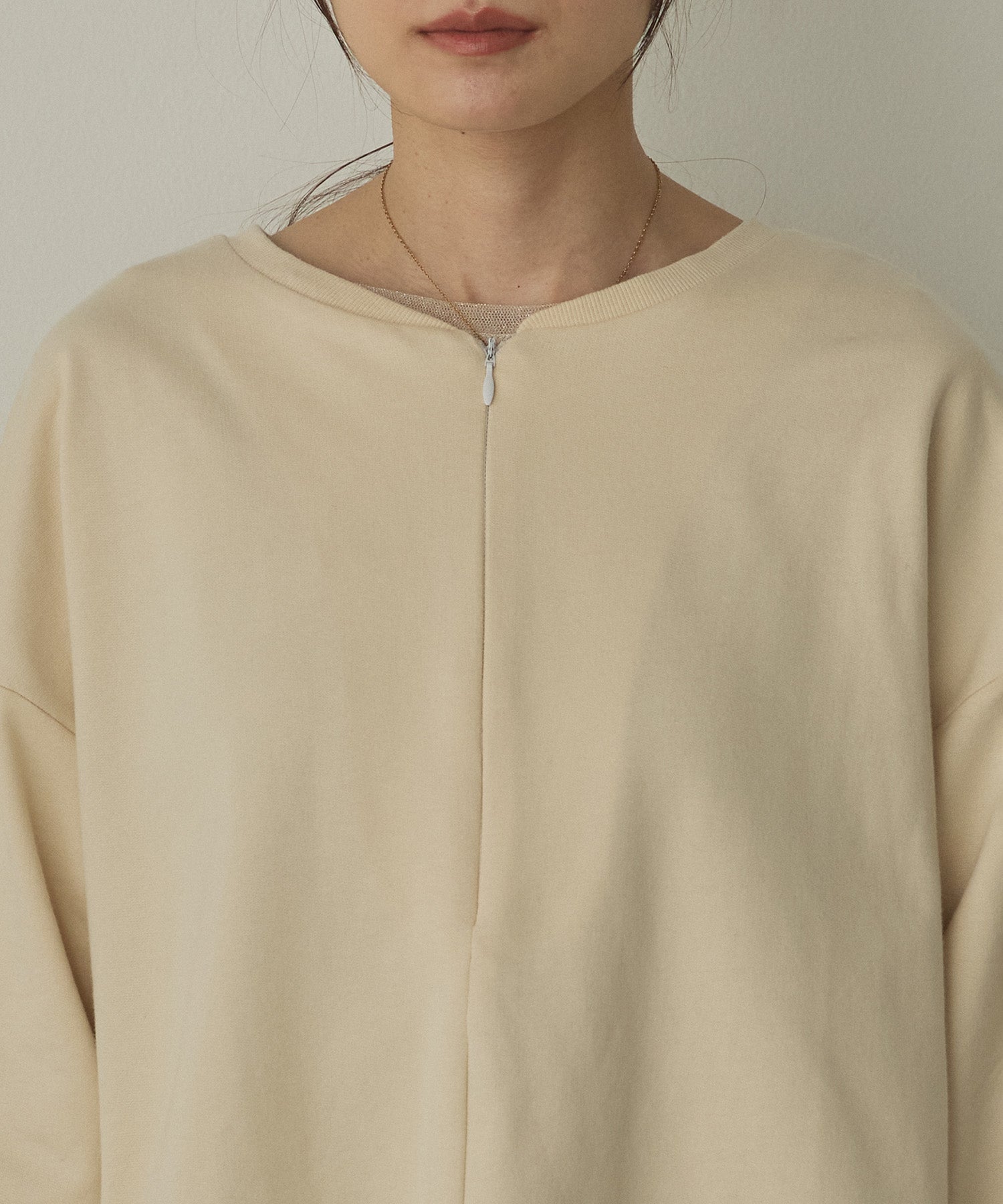 【WEB限定/別注】2WAY ハーフジップスウェット