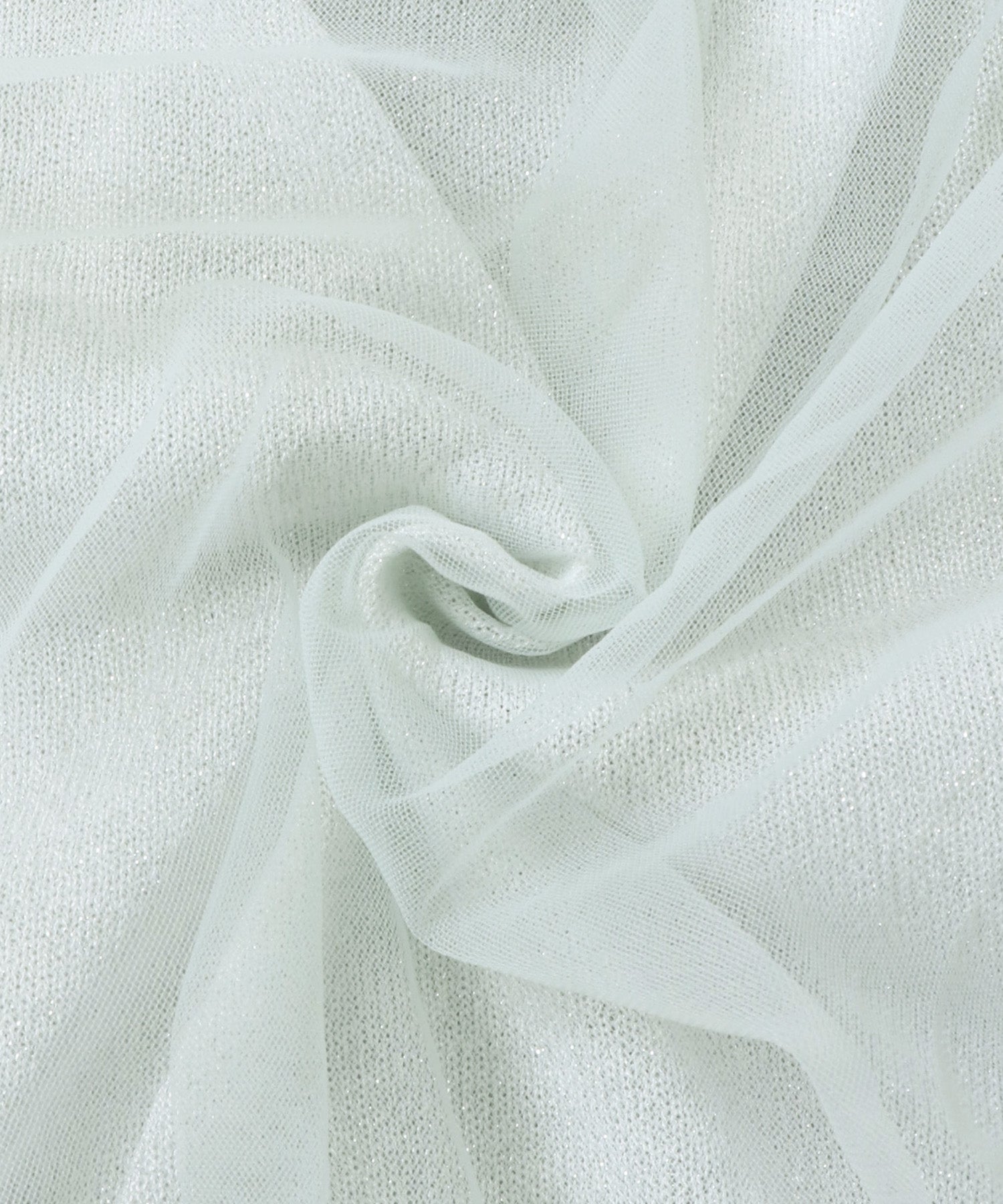 ラメニット チュールレイヤードトップス