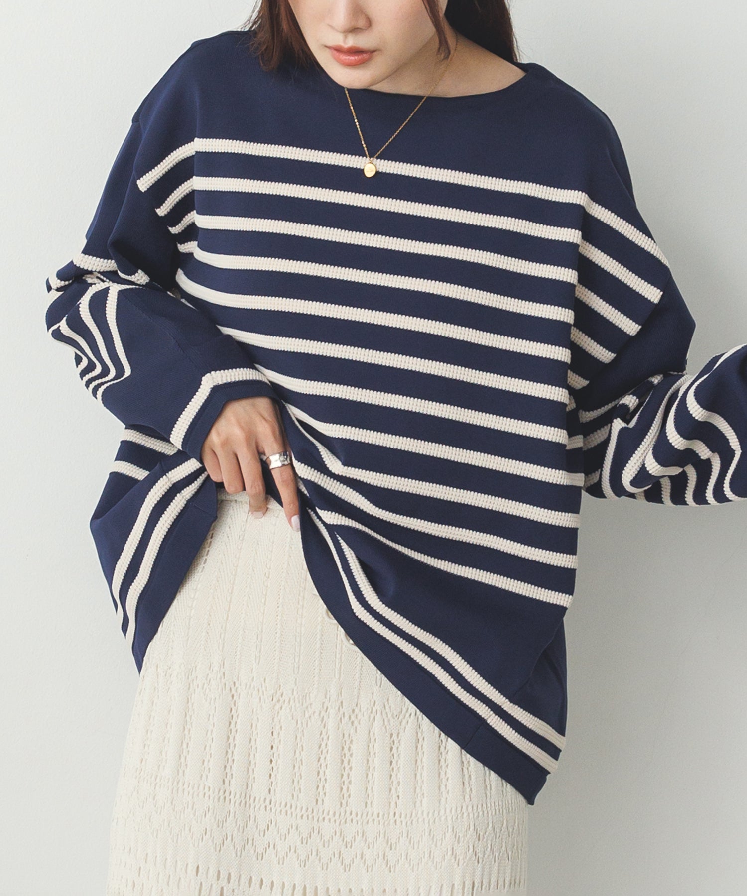 SPONDISH BORDER KNIT