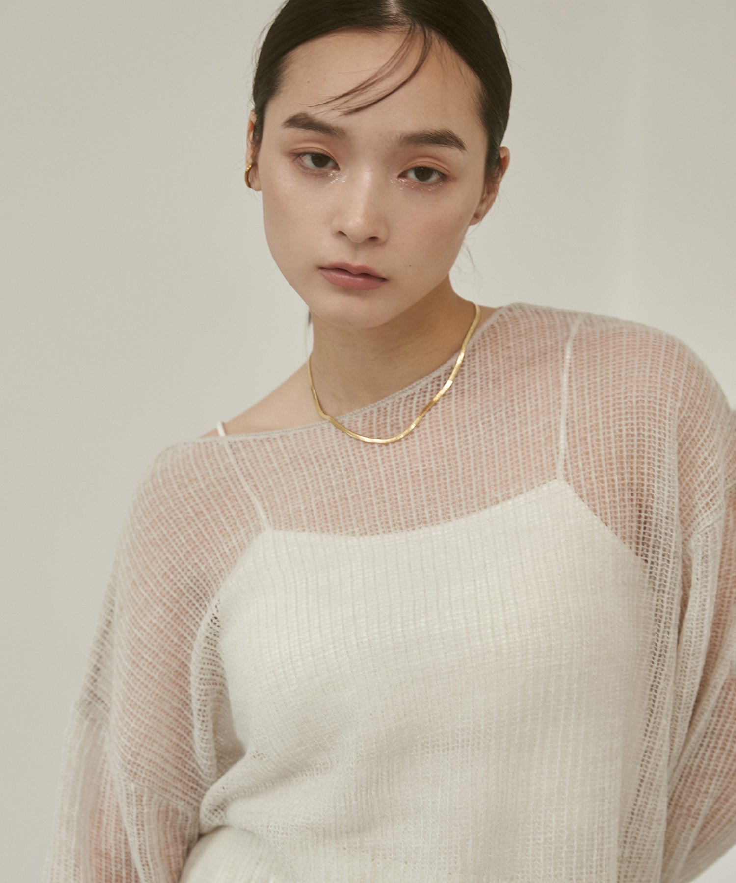 シアー モヘアニット