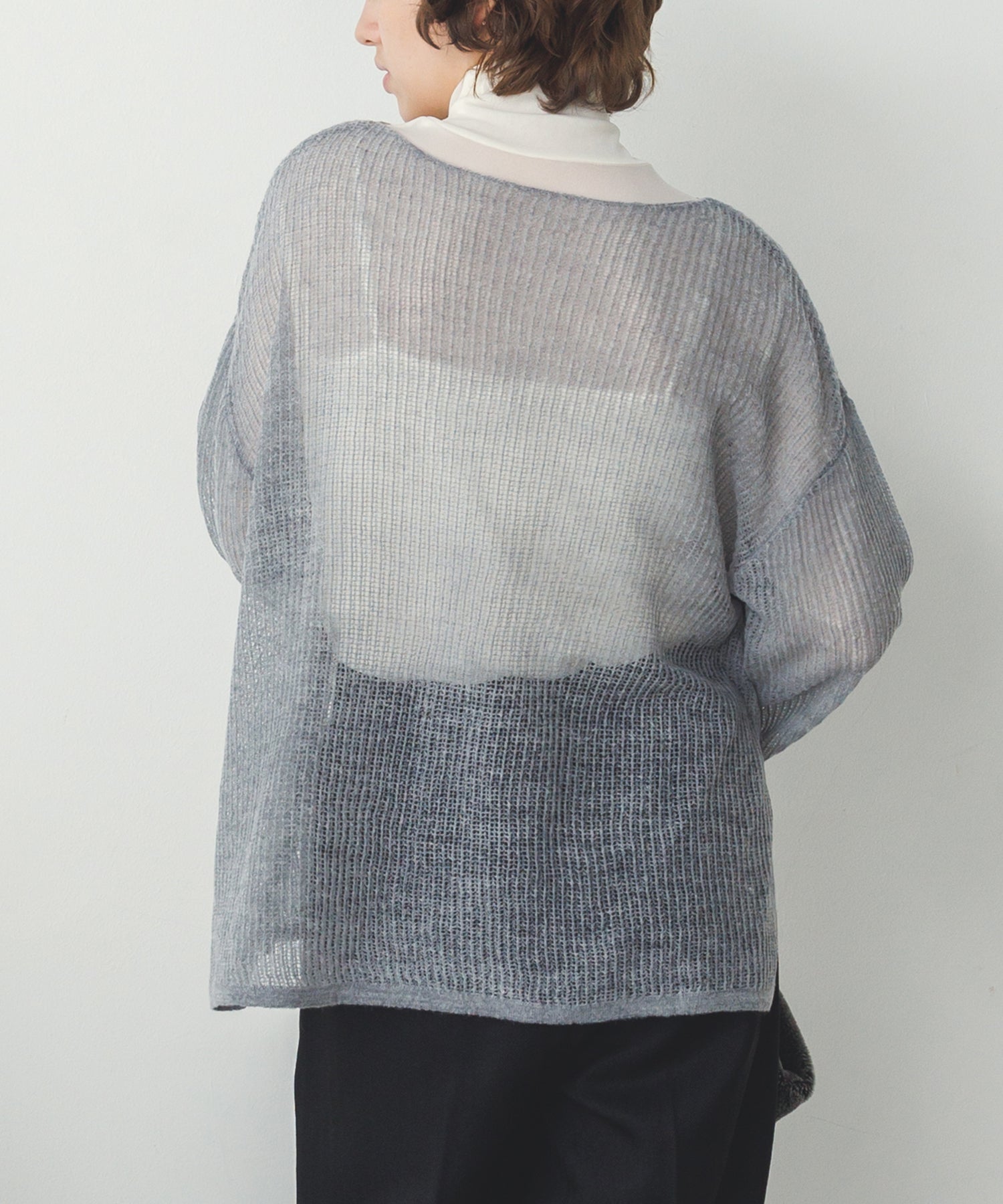 シアー モヘアニット