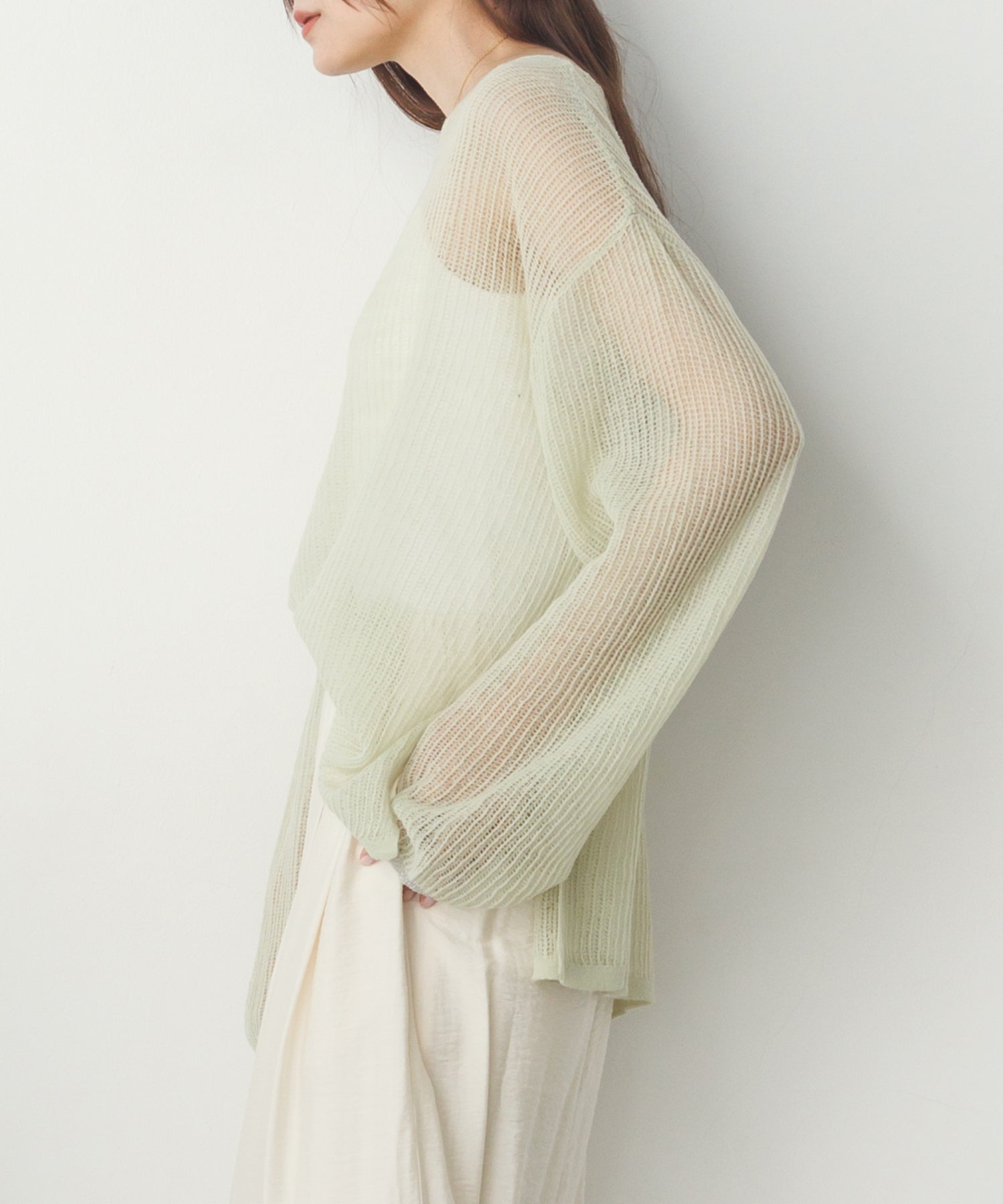 シアー モヘアニット