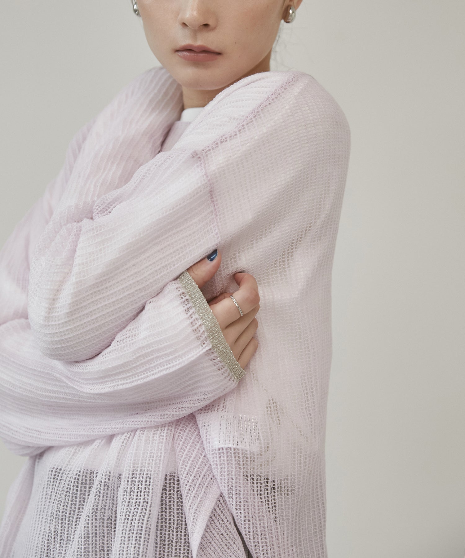 シアー モヘアニット