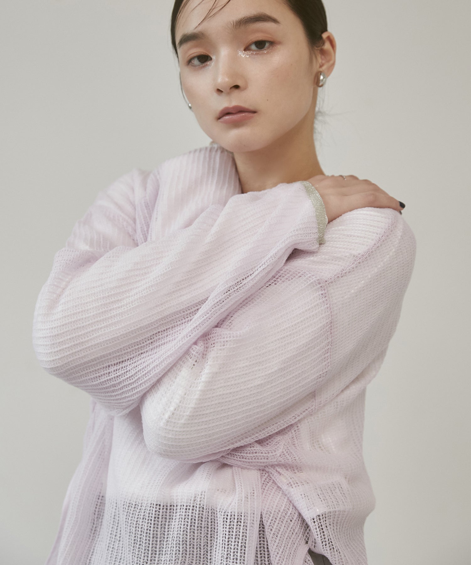 シアー モヘアニット