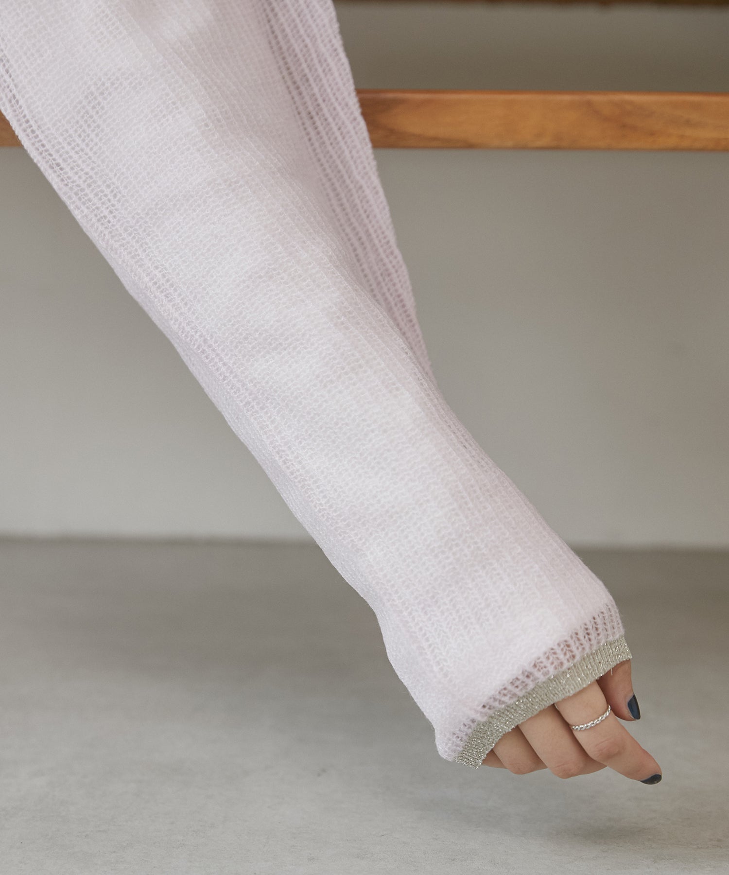 シアー モヘアニット