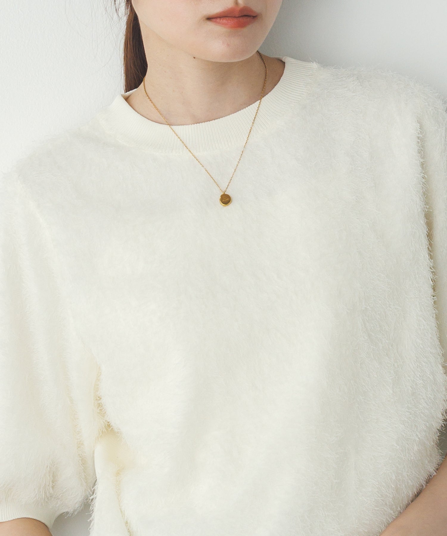 JACQUARD SHEER KNIT