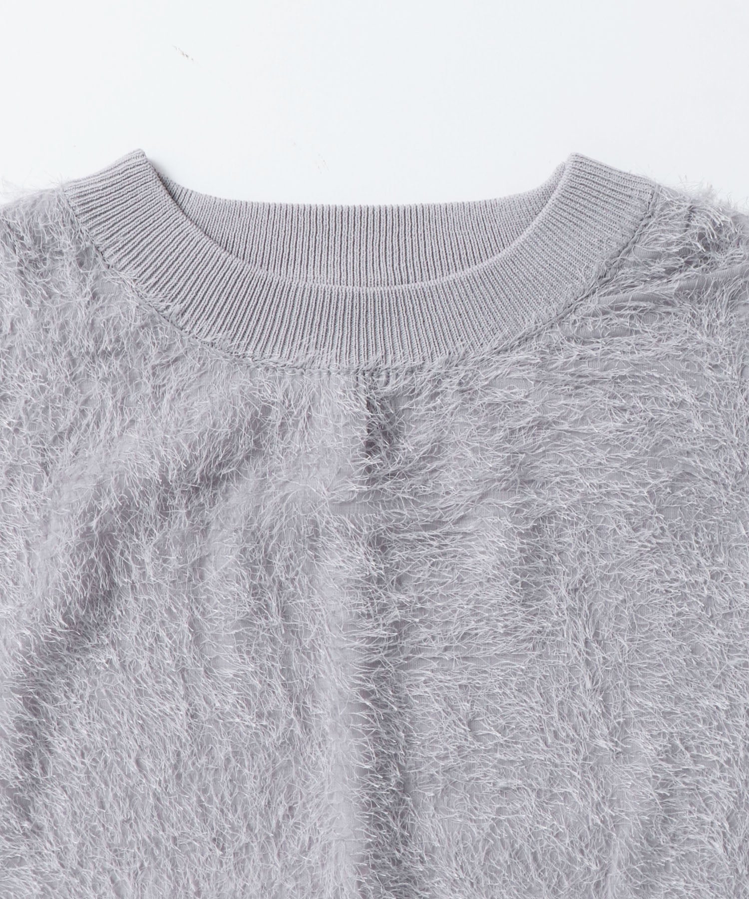 シアージャガード ハーフスリーブニット