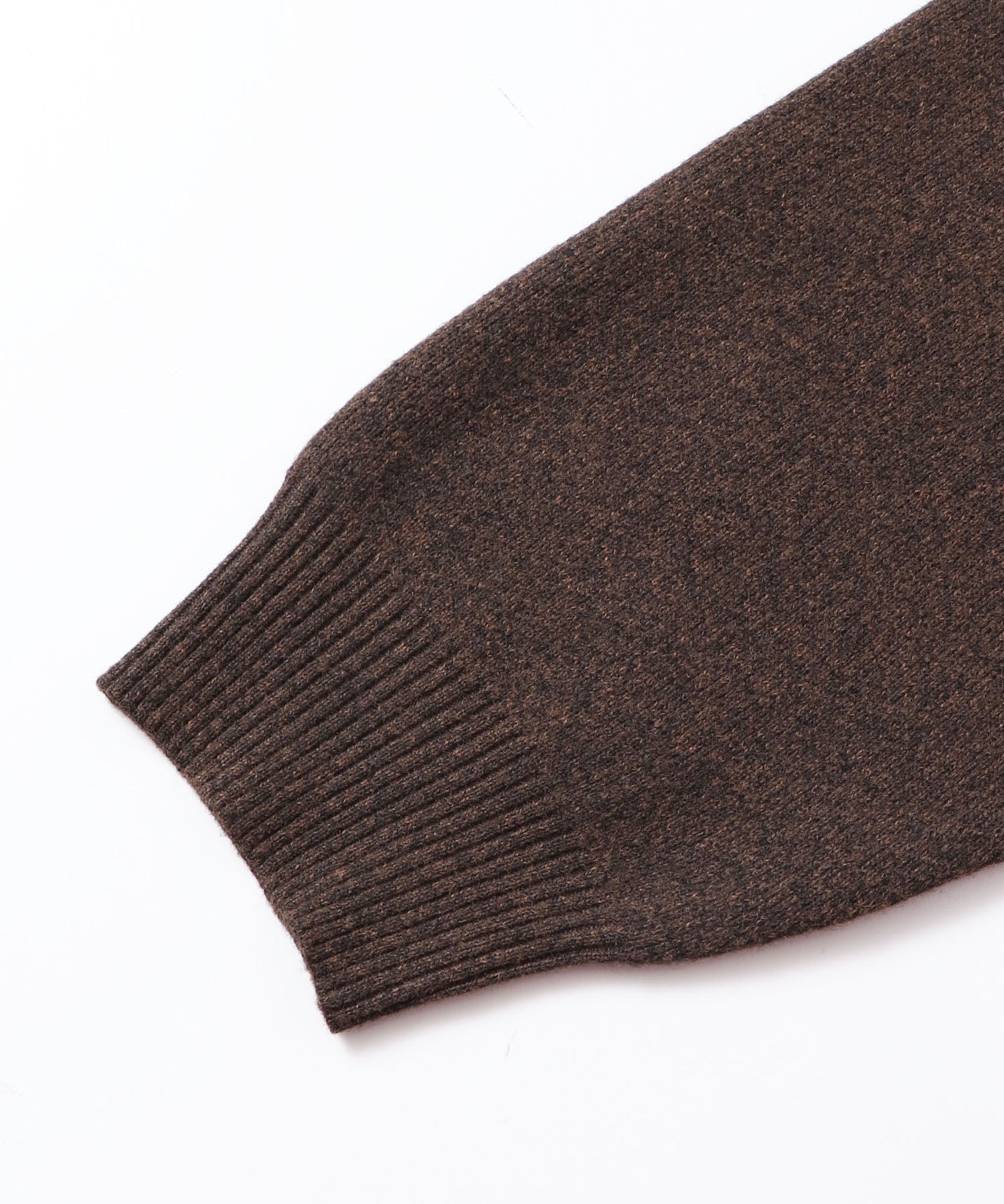DOUBLE JACQUARD KNIT HOODIE