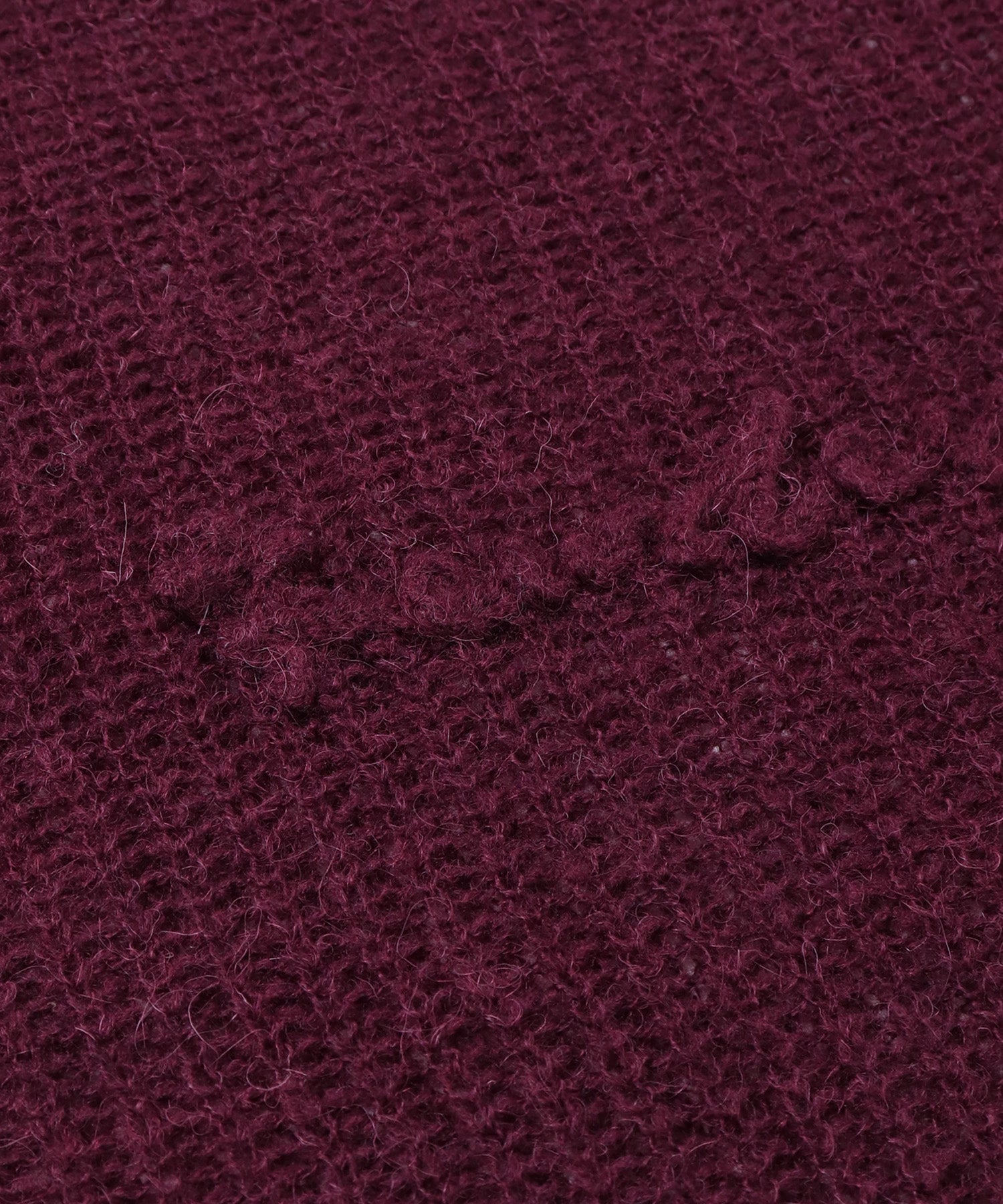 SHEER ALPACA LOGO KNIT