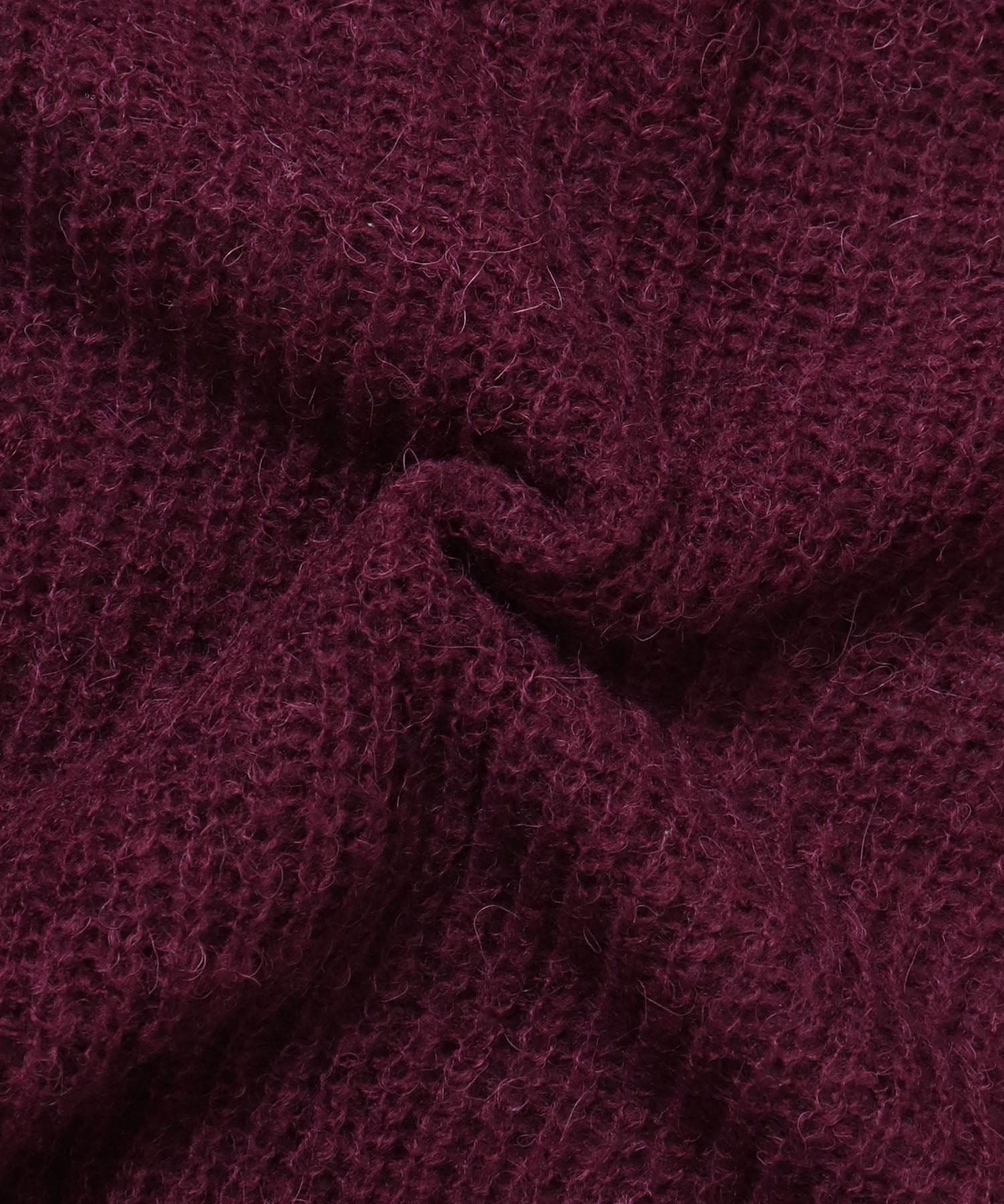 SHEER ALPACA LOGO KNIT