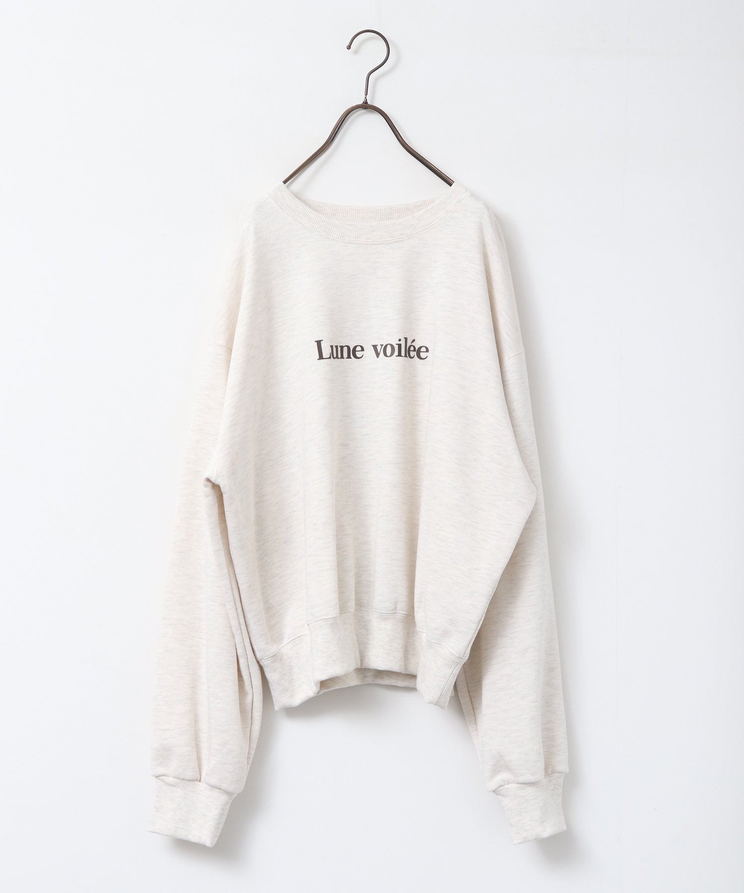 SILICONE PRINT SWEATSHIRT