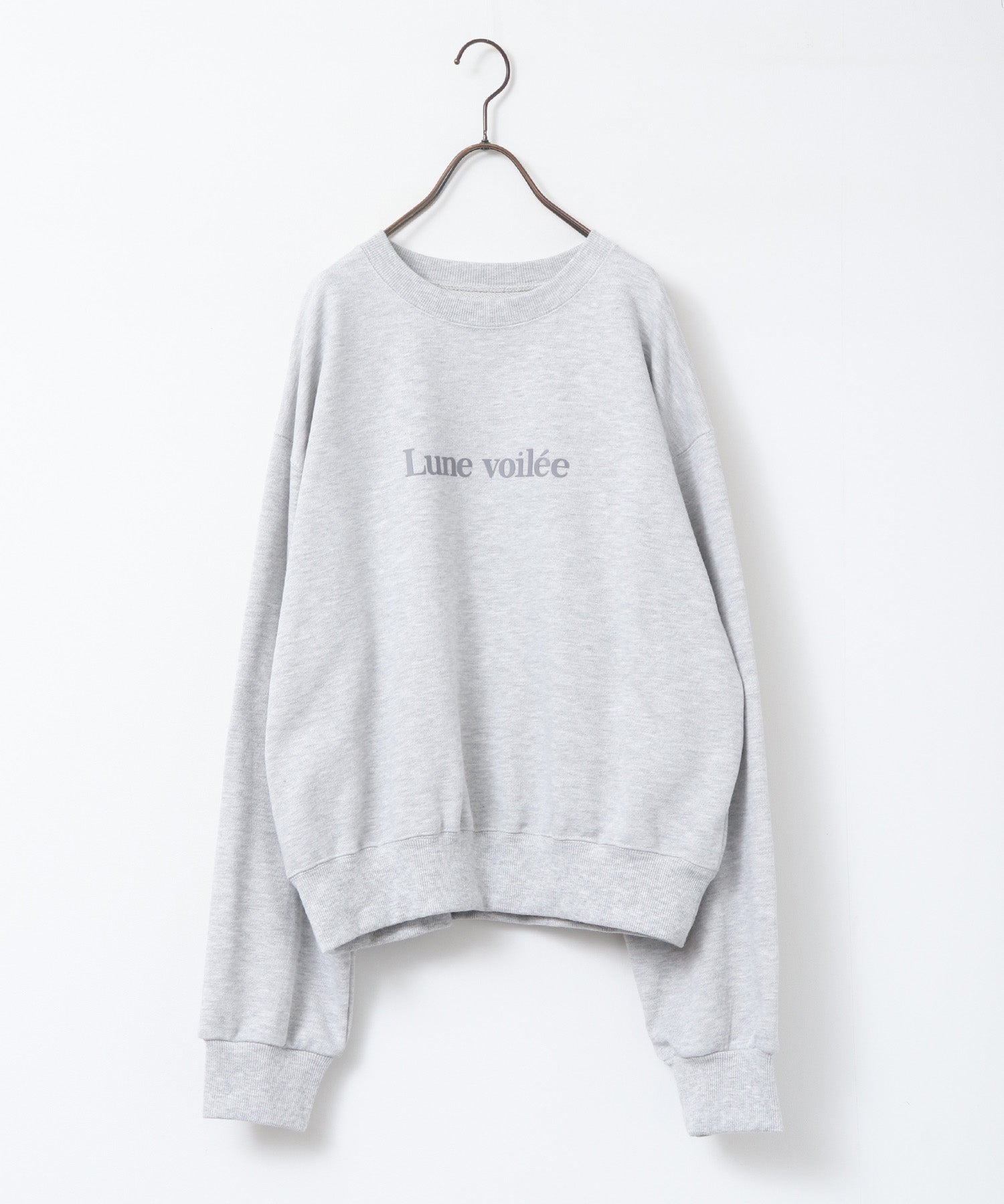 SILICONE PRINT SWEATSHIRT