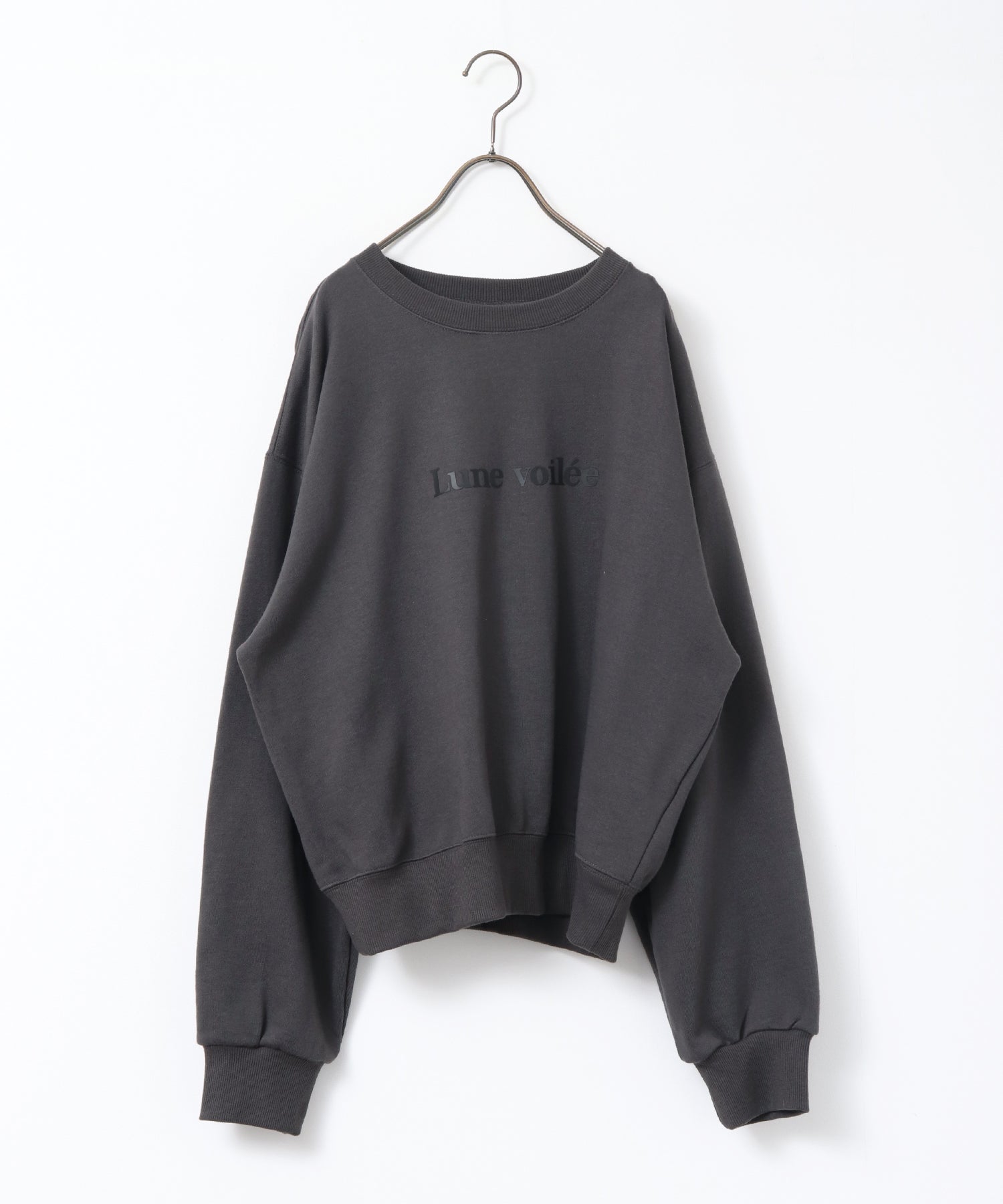 SILICONE PRINT SWEATSHIRT