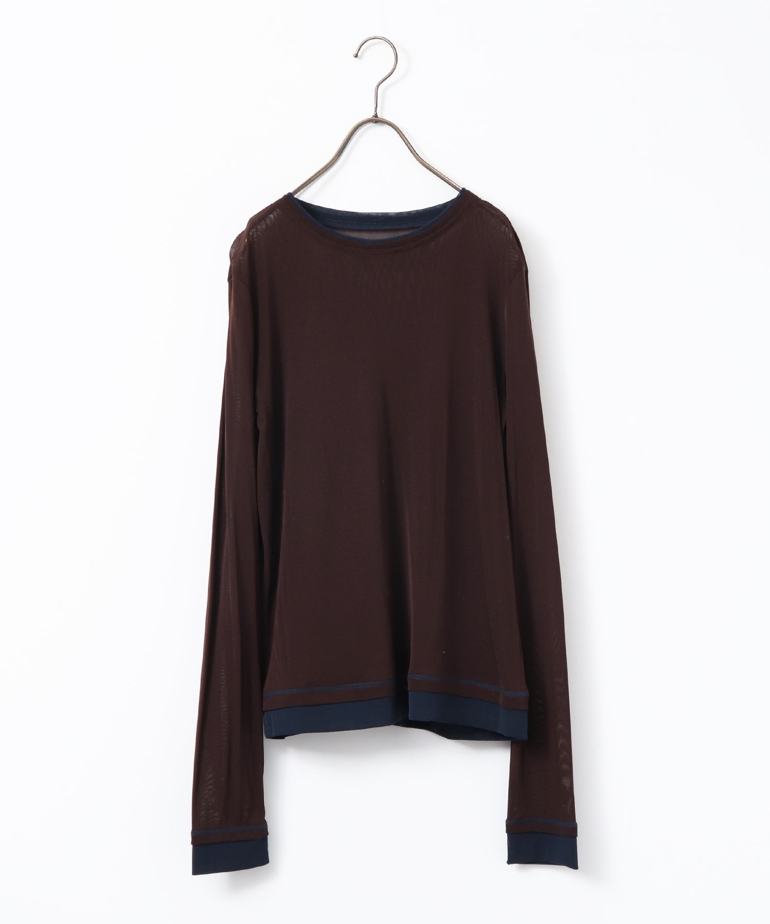 BICOLOR SHEER TOPS